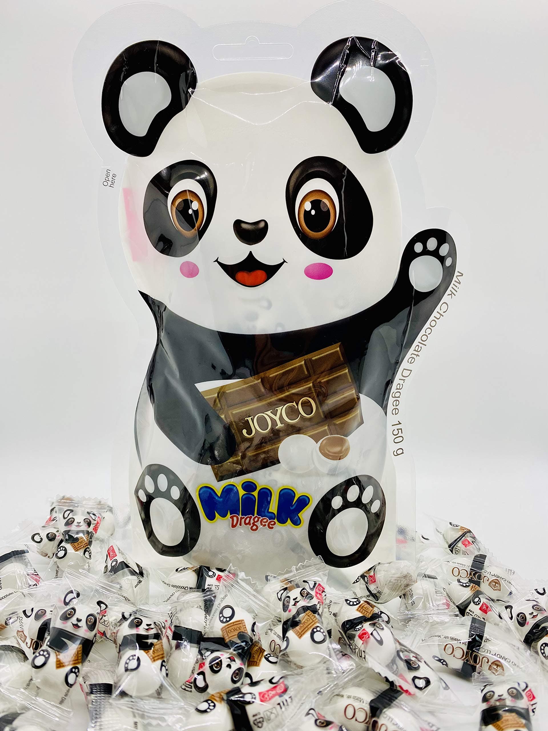 JOYCO Panda Milk Chocolate Dragee - 5.29 Ounce