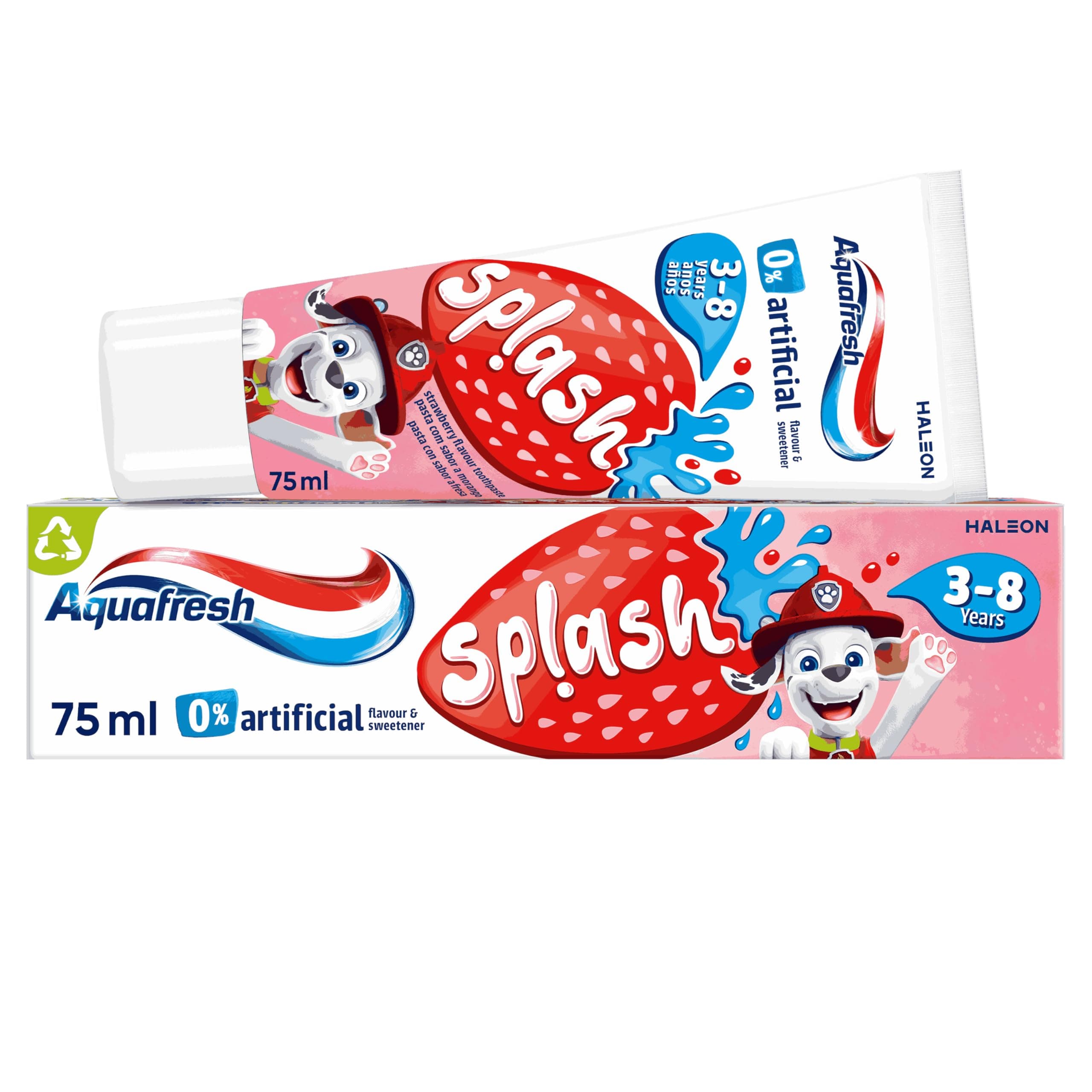 Aquafresh Splash Strawberry toothpaste