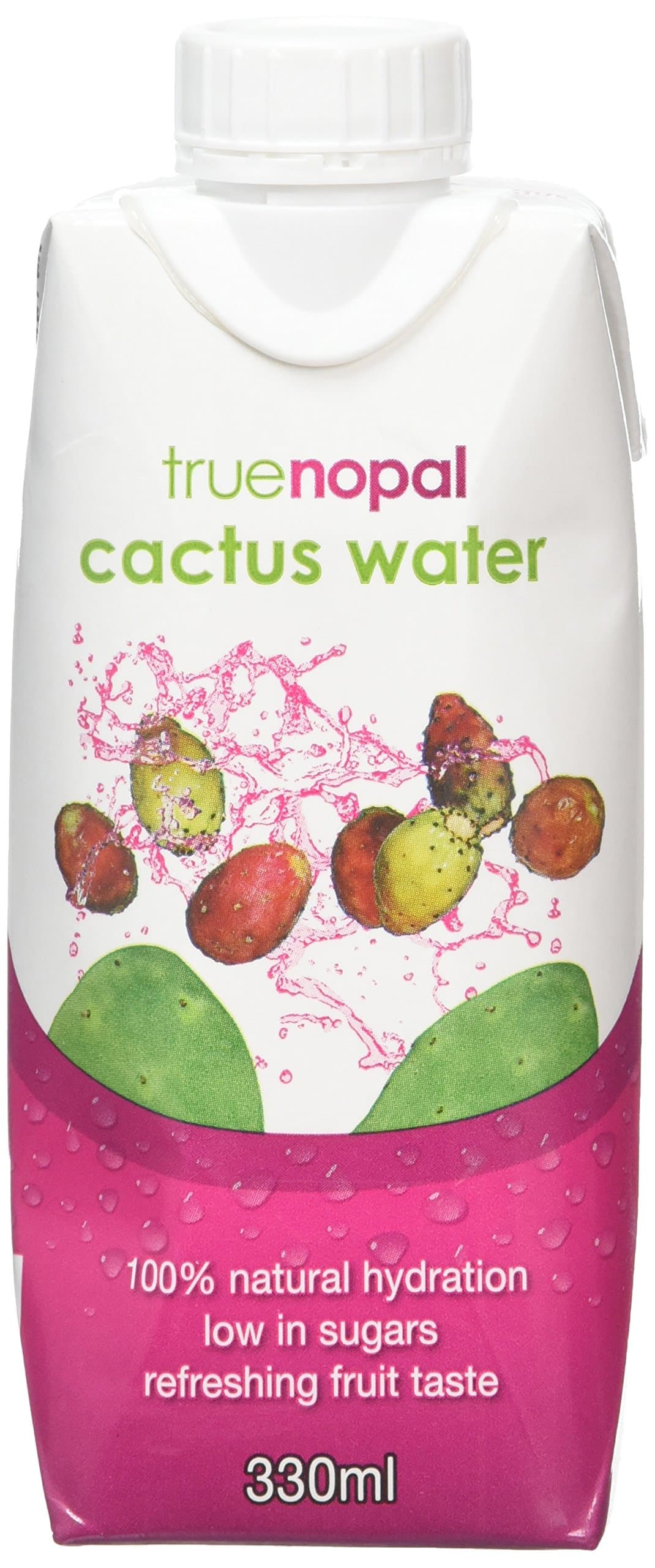 True Nopal Cactus Water 330 ml (Pack of 6)