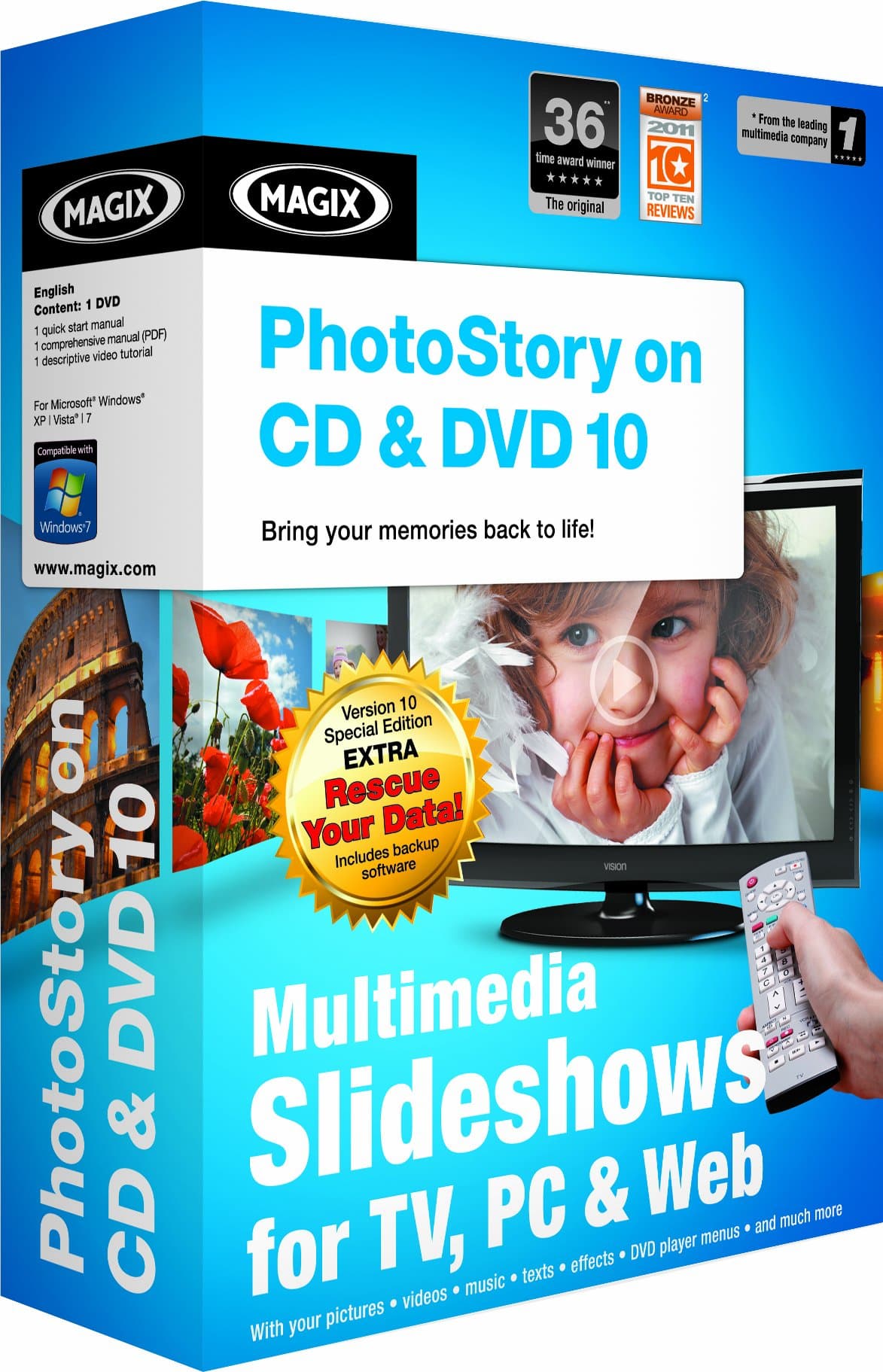 Magix PhotoStory on CD & DVD 10 (PC)