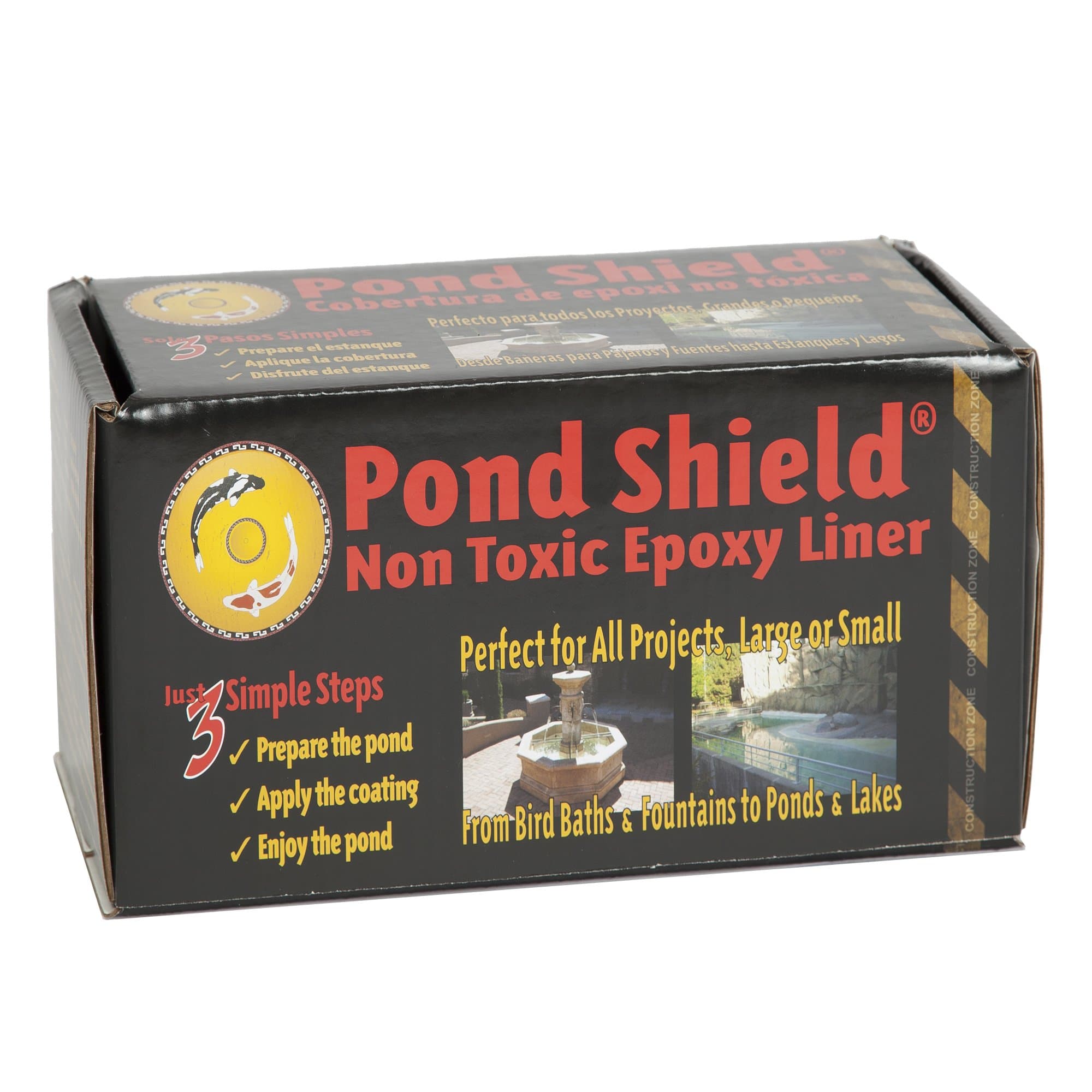 Pond Shield Pond Armor SKU-CBLUE-QT-R Non-Toxic Epoxy Paint, 1.5-Quart, Competition Blue, 48 Fl Oz (Pack of 1)