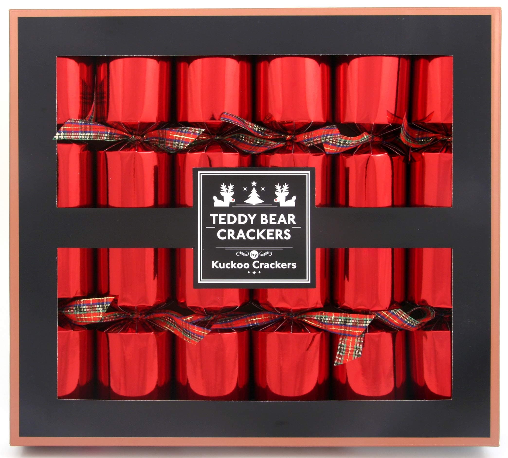 boxing reflex ball Kuckoo Crackers: 6 x 13-inch Teddy Bear Christmas Crackers (Santa’s Little Friends)