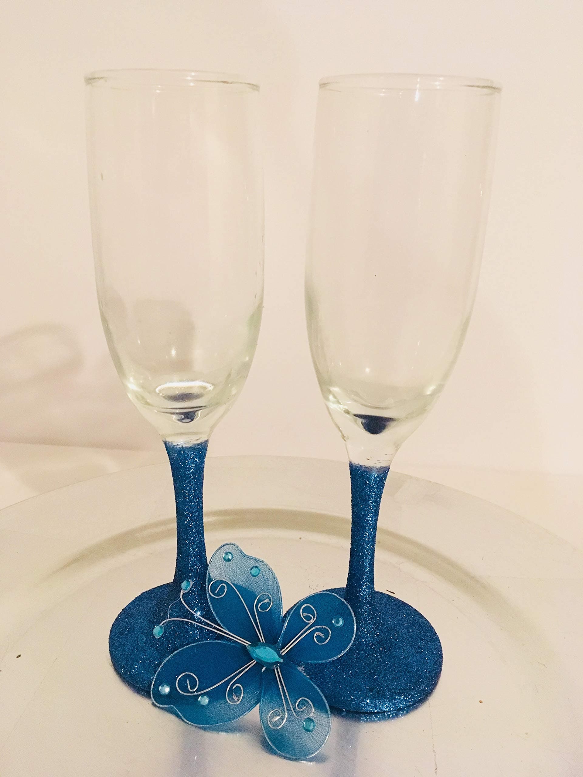 Cristar Tapered Champagne Flutes, 6.25oz