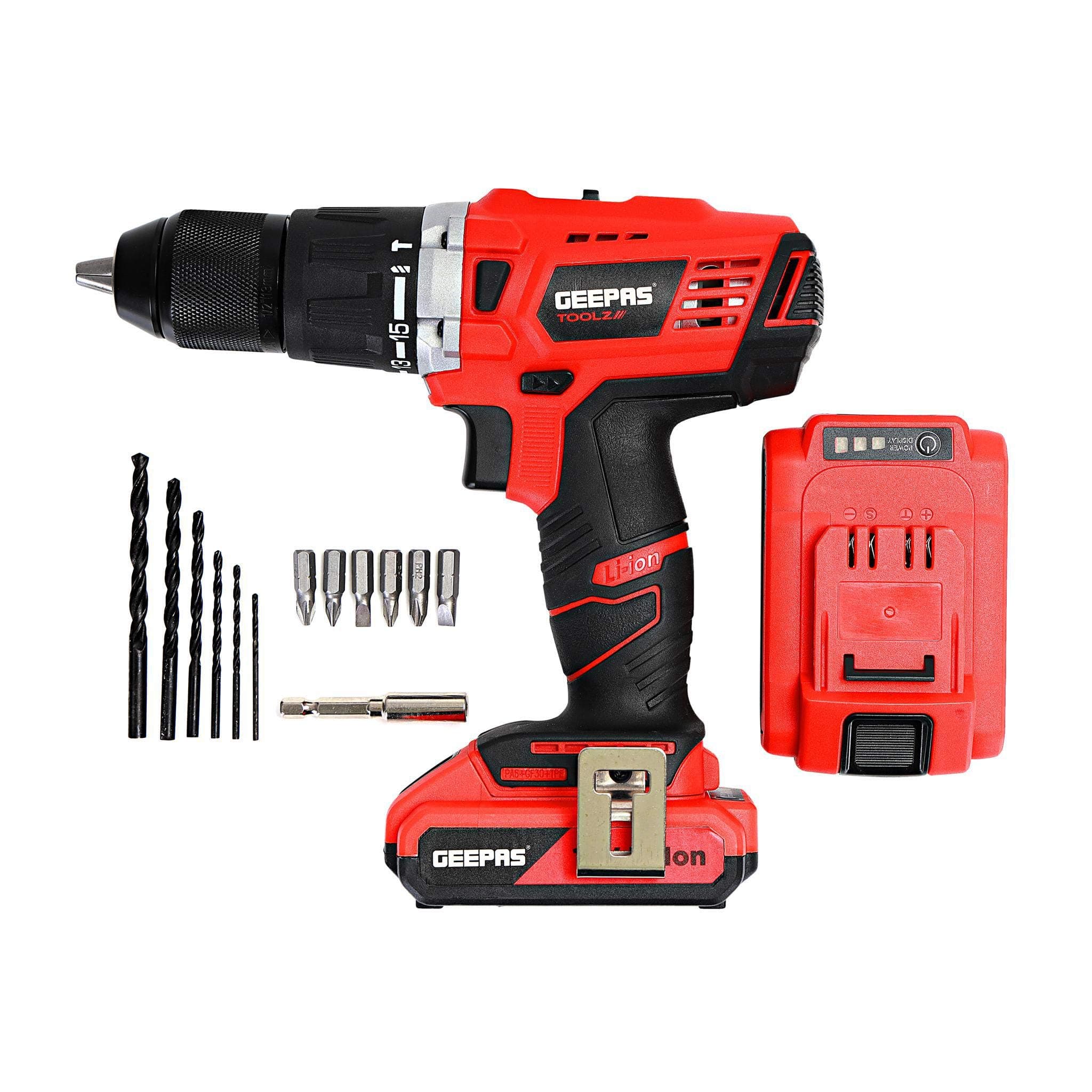 Geepas Lithium Hammer Drill, Gpd1820C