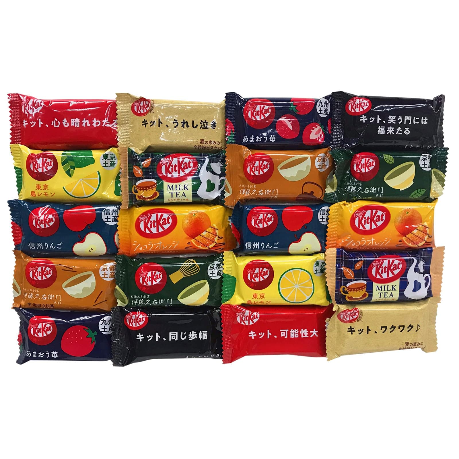 Kit Kat mini chocolate special Dagashi Snack box w/ Sticker