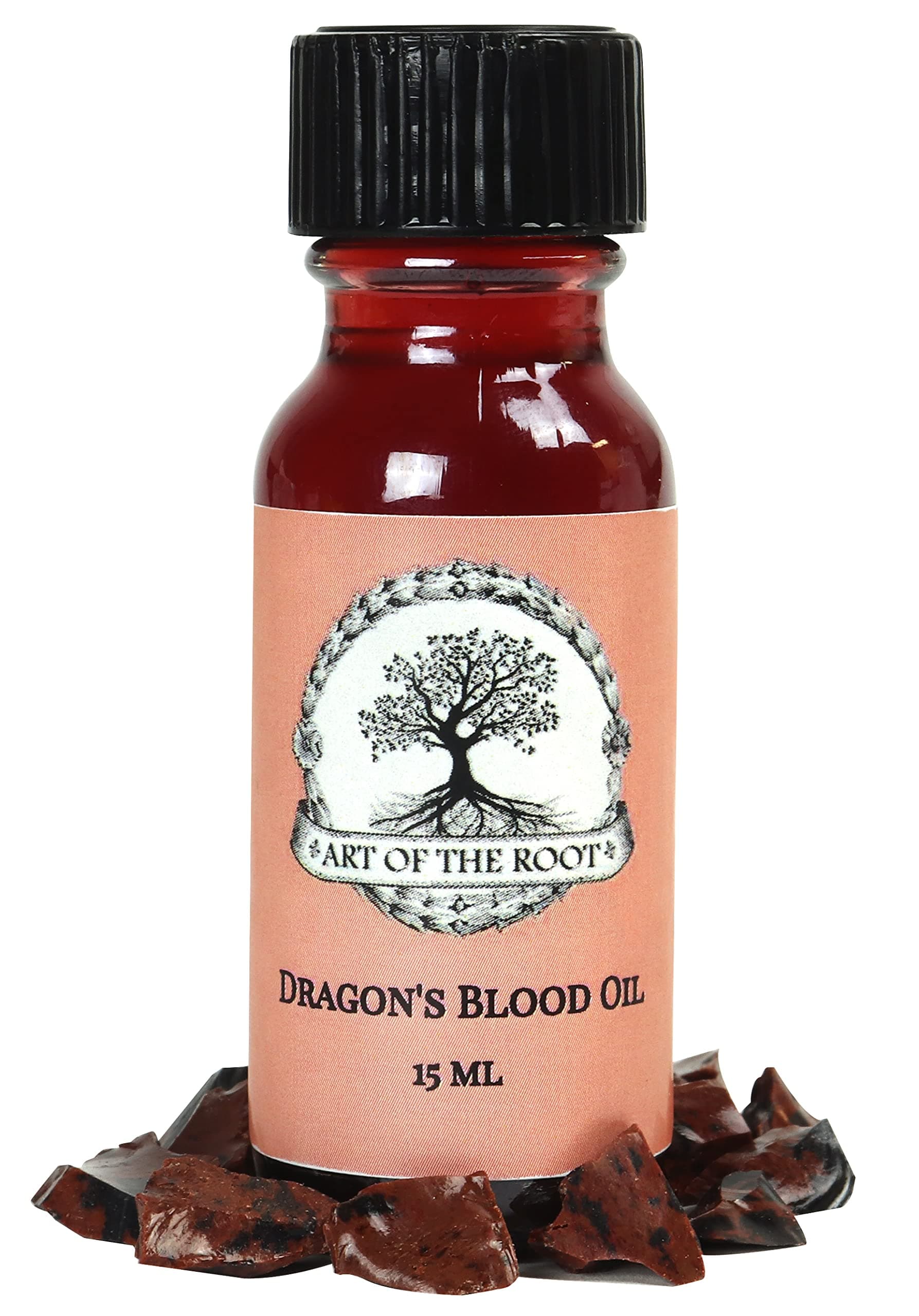 Dragons Blood Oil 1/2 oz | Handmade with Herbs & Essential Oils | Spiritual Purification, Strength, Power Rituals | Hoodoo Voodoo Wiccan Pagan Conjure