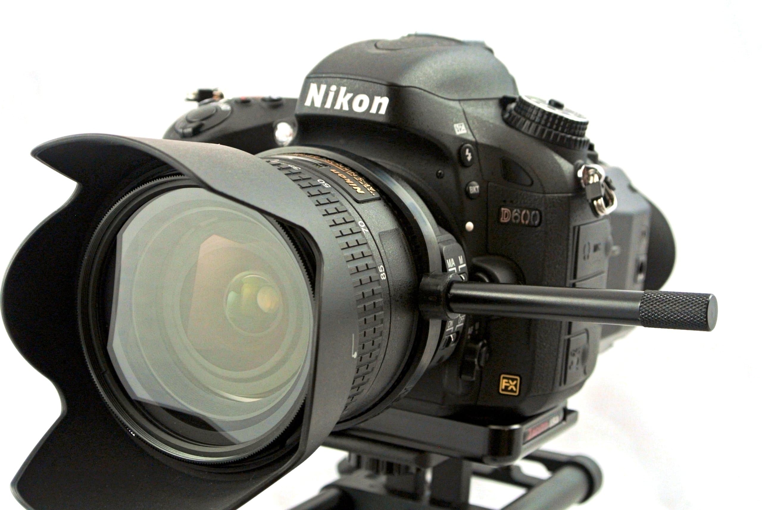 Follow Focus and Zoom Control (Black) by LensStraps 2 Rods 4 Straps Pack