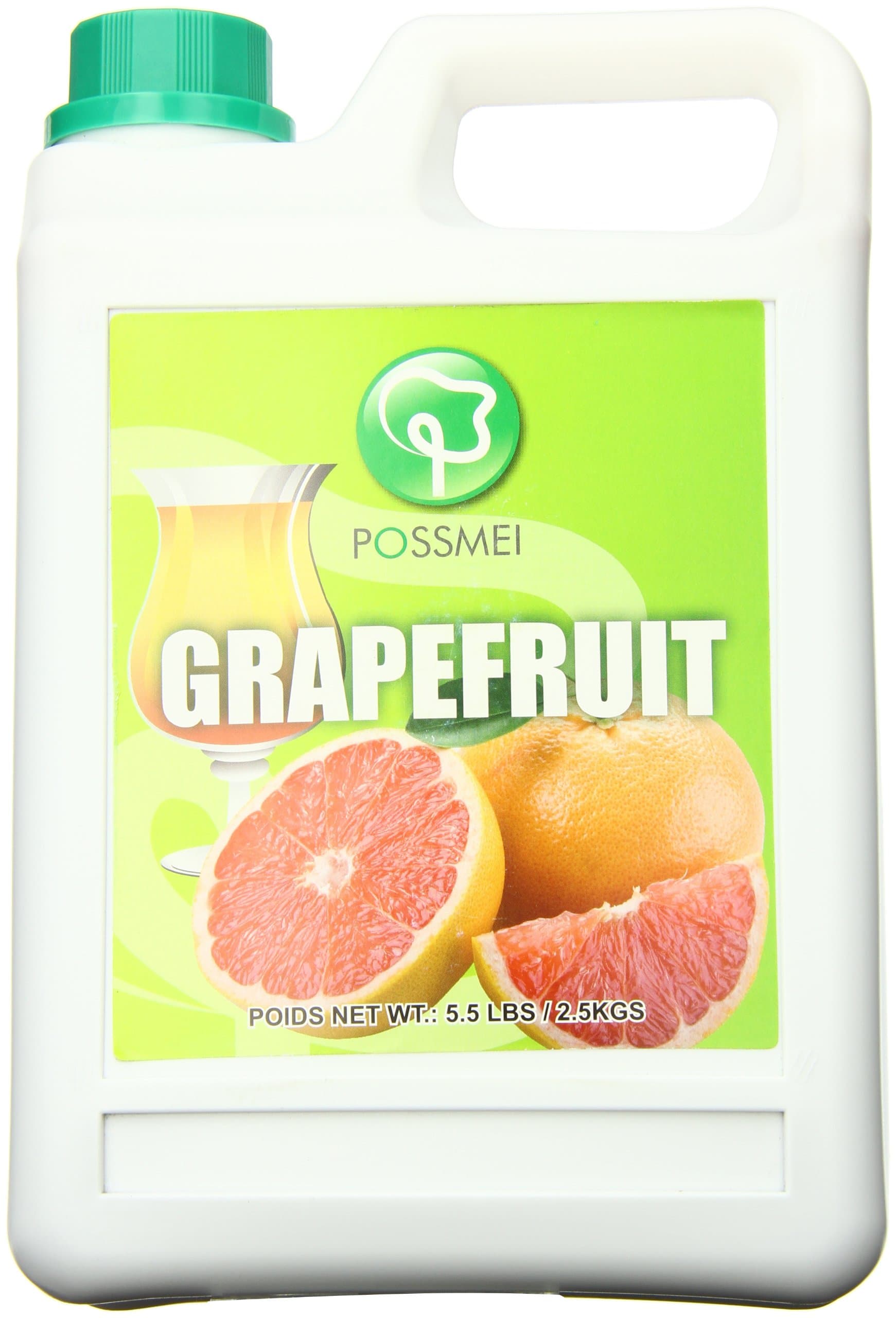 PossmeiFlavored Syrup, Grapefruit, 5.5 Pound