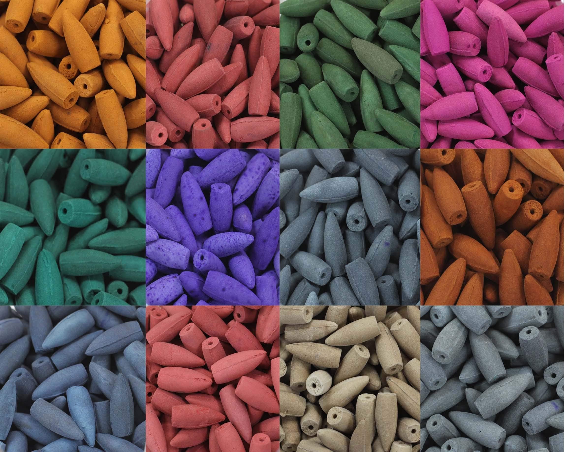 Mixed - Backflow Incense Cones x 50