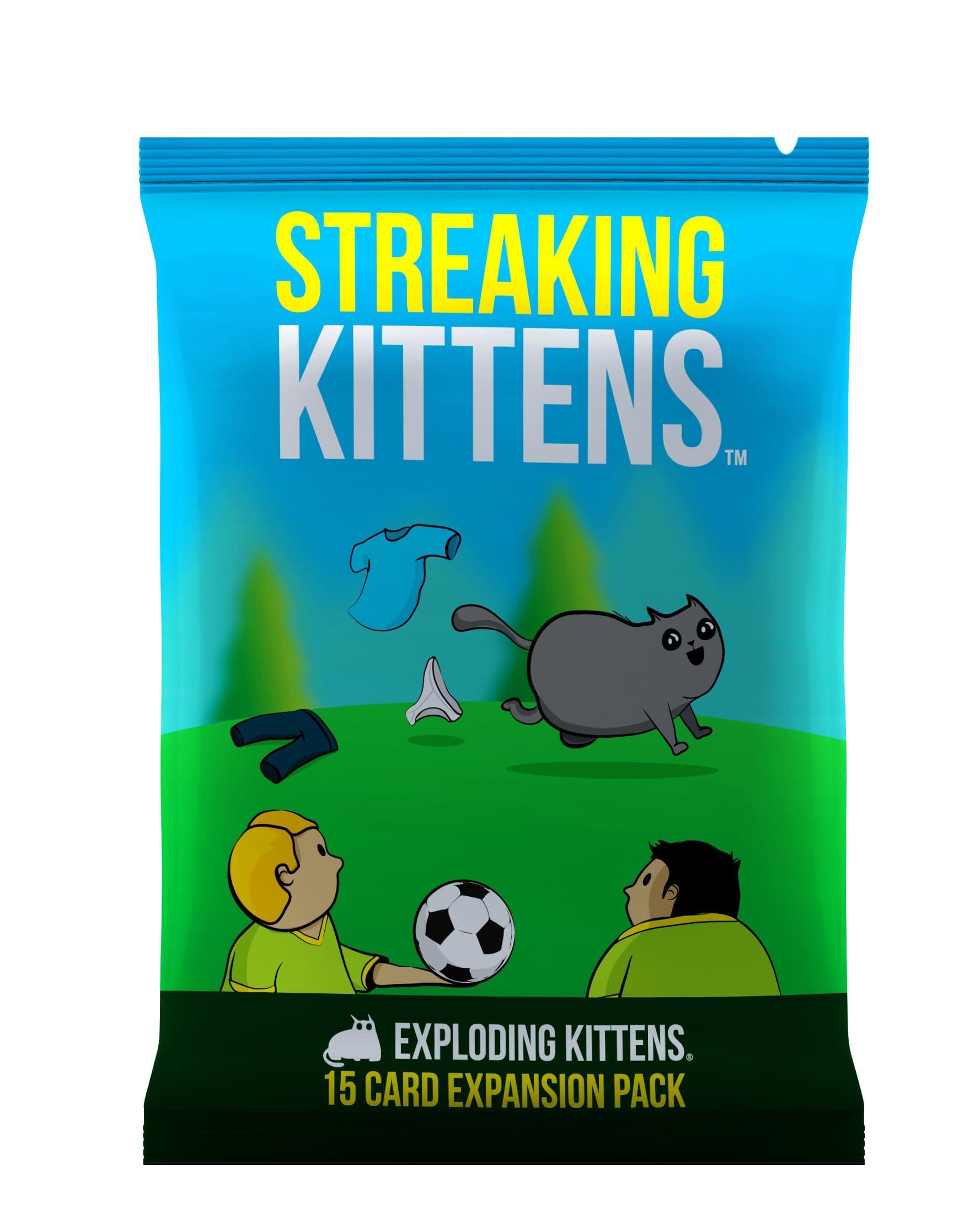Exploding Kittens LLC Streaking Kittens This is The Second Expansion of Exploding Kittens