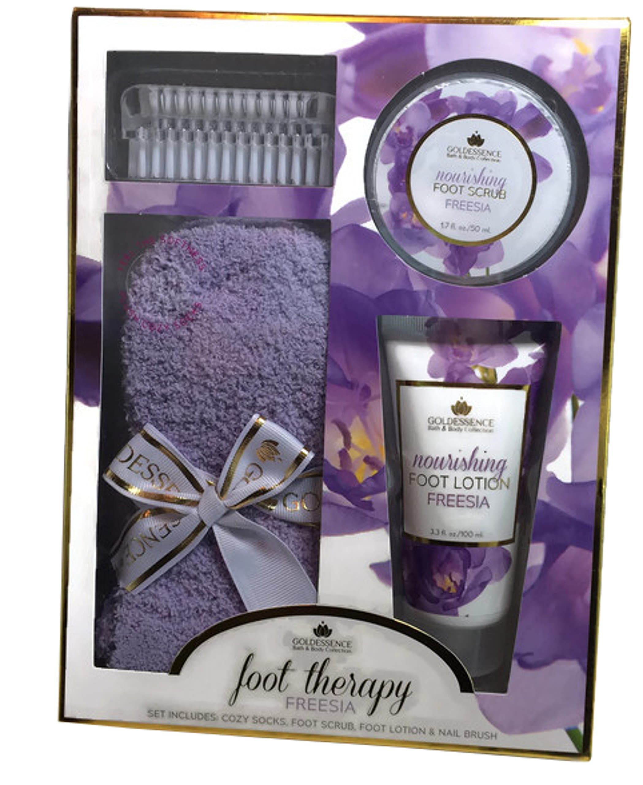 Goldessence Freesia Foot Therapy 4 Piece Set