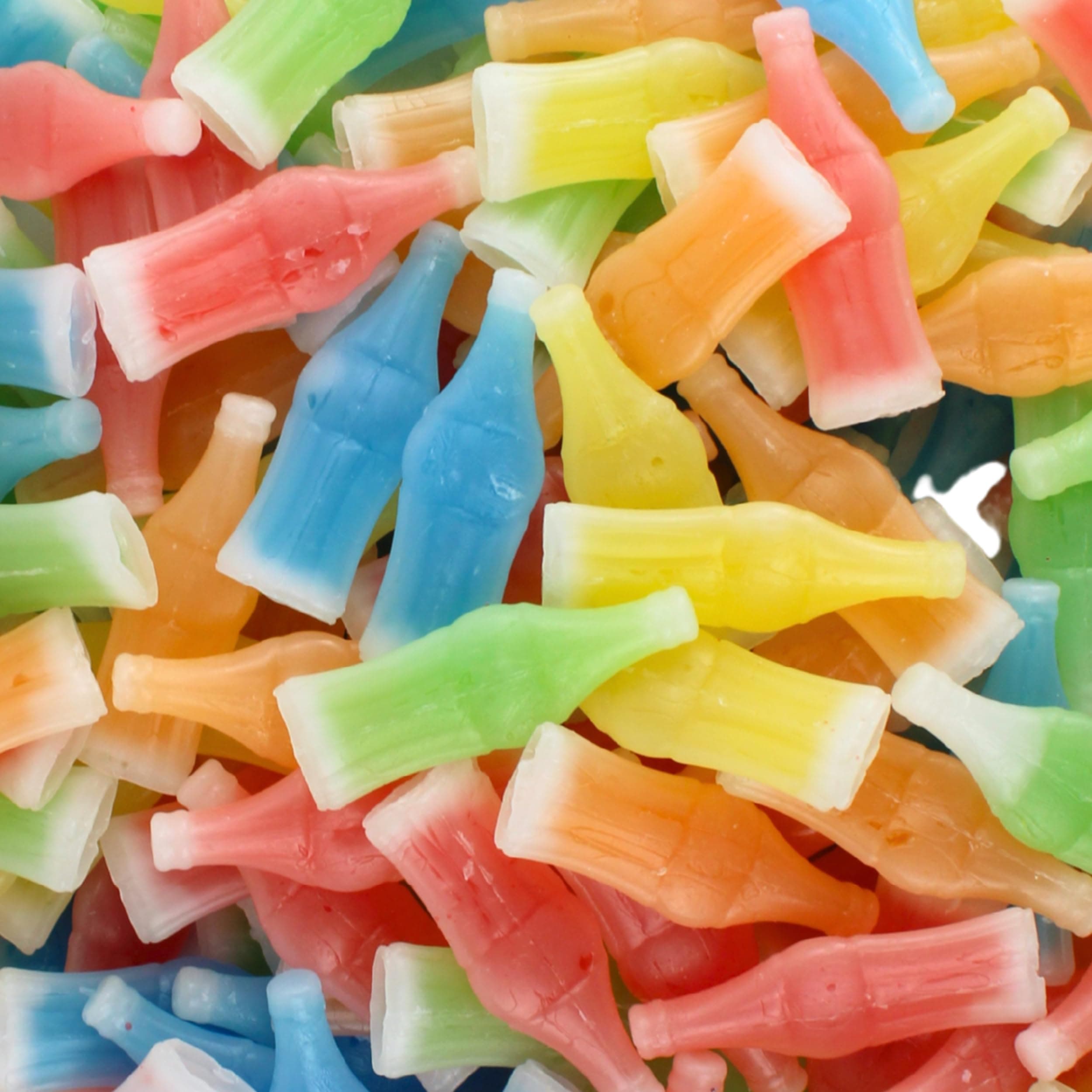 Nik-L- Nips Syrup Filled Soda Wax Candy Bottles, Assorted Flavored Vintage Wax Bottles (1 Pound)