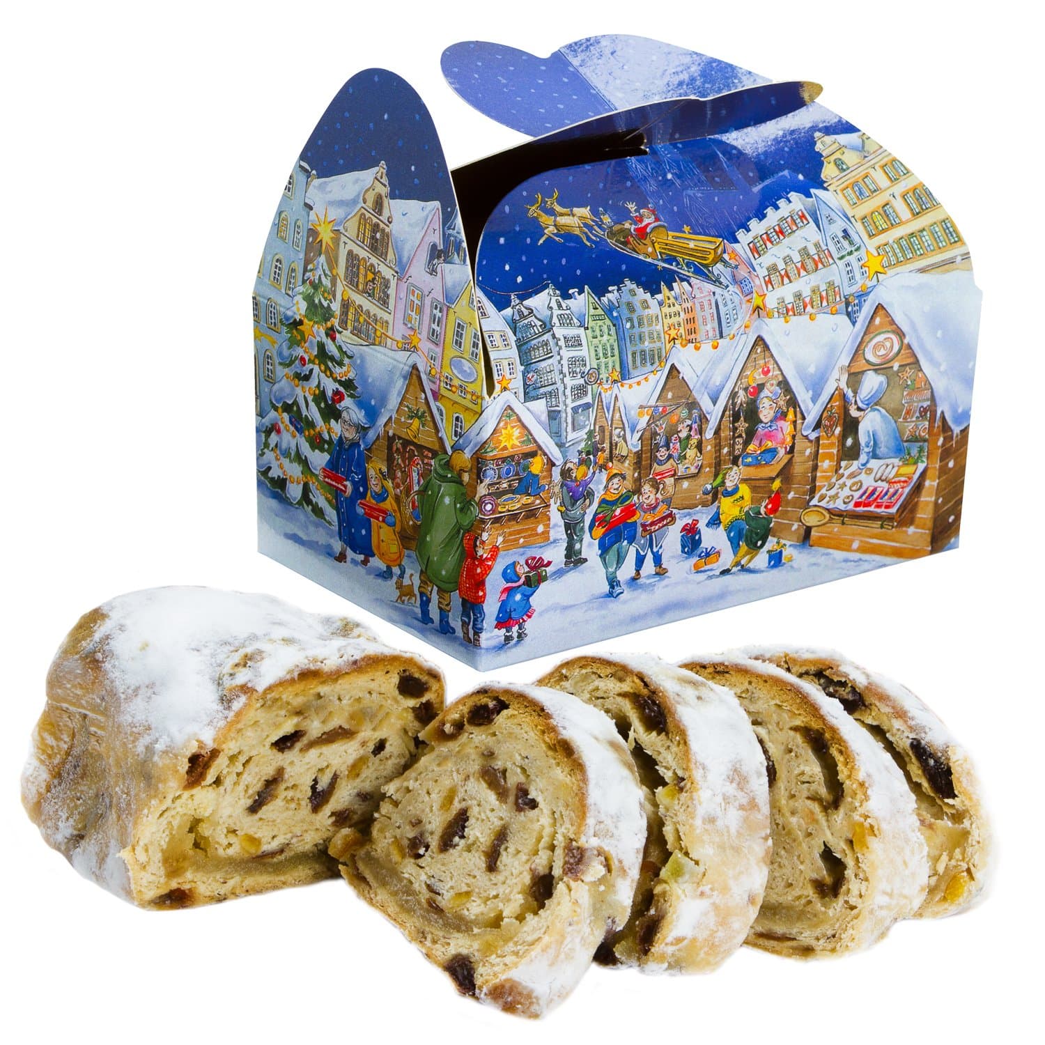 Oebel Christstollen With Marzipan Filling - 200 Gram