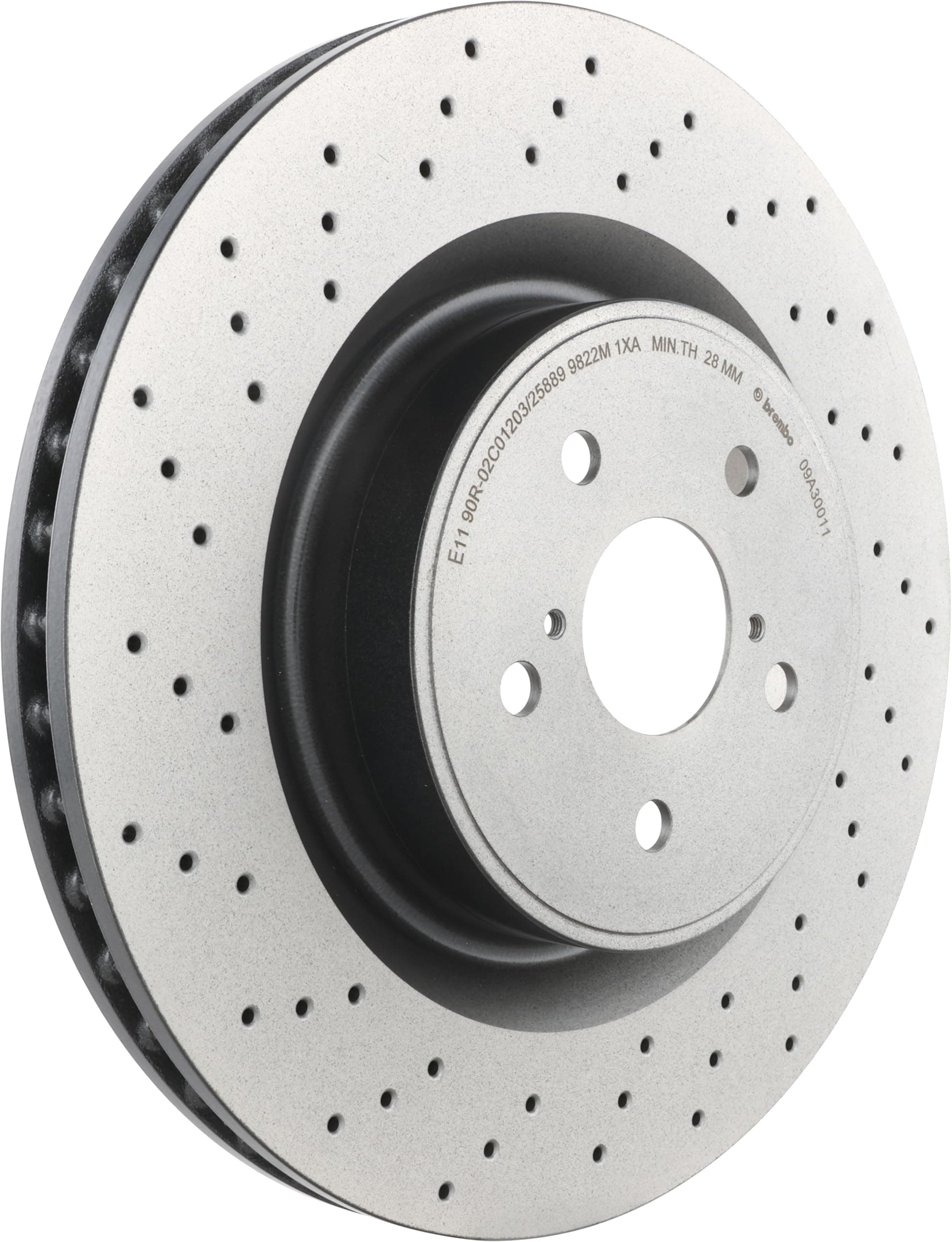 Brembo 09.A300.11 Front UV Coated Brake Disc - Single Piece