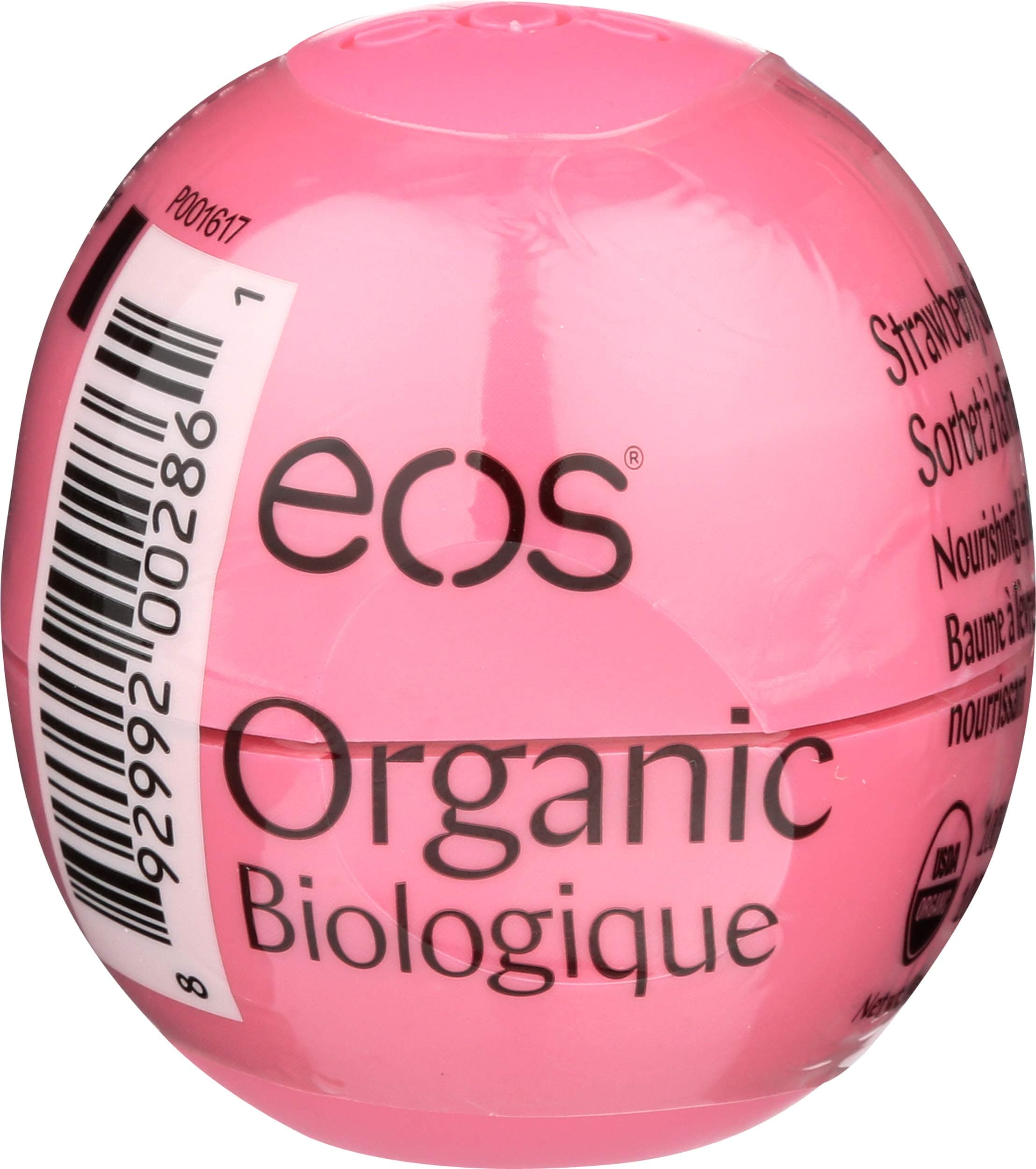 Eos Lip Balm Smooth Sphere Strawberry Sorbet - 0.25 Oz