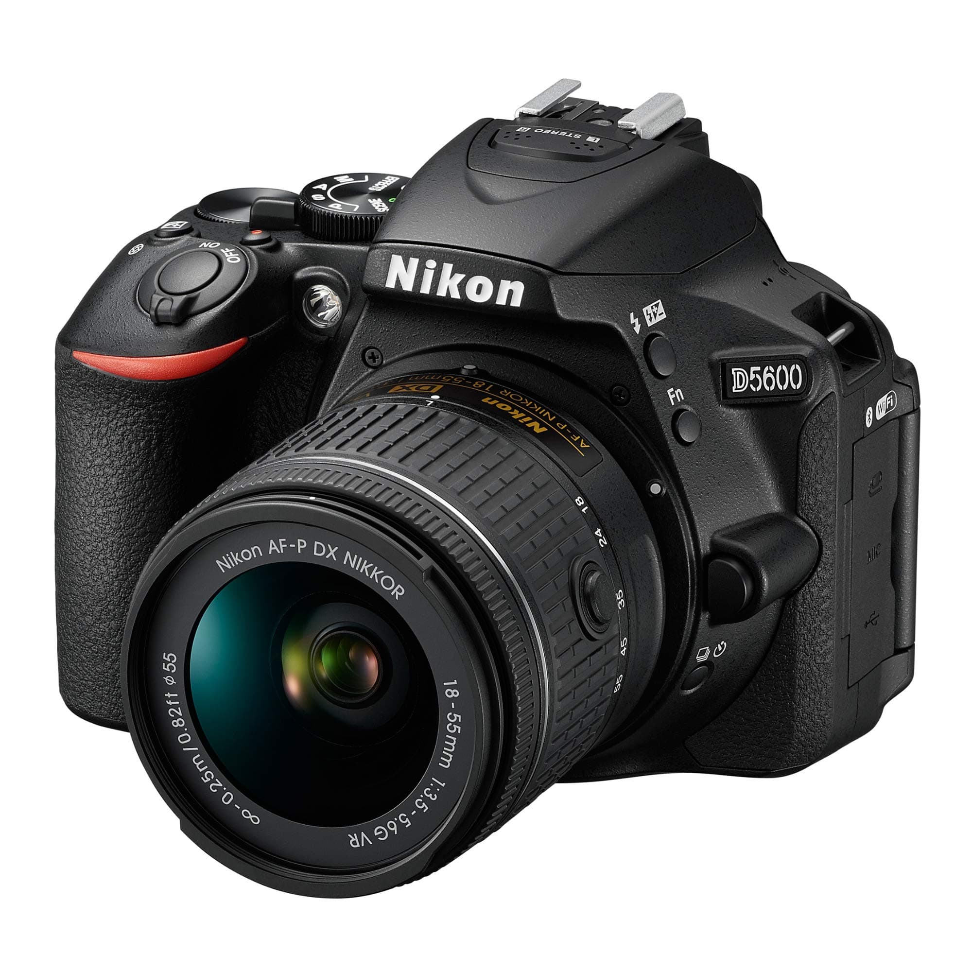 D5600 DX-format Digital SLR w/AF-P DX NIKKOR 18-55mm f/3.5-5.6G VR