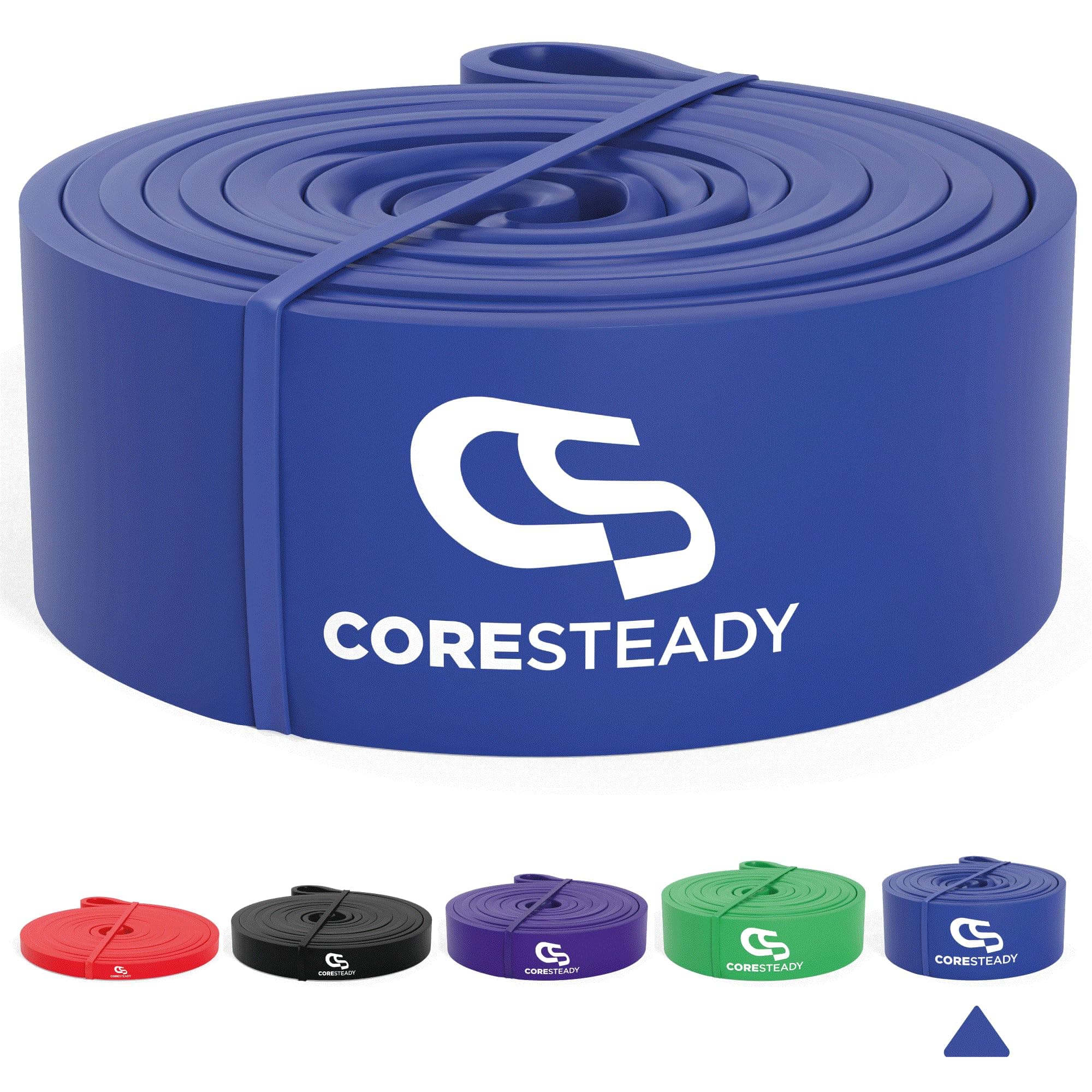 Coresteady Pull Up Bands & Resistance Bands - Rubber Heavy Duty Loop Band for Men & Women - Build Fit Power & Muscle - Training, Fitness Assist Pull Ups & Gym Exercise