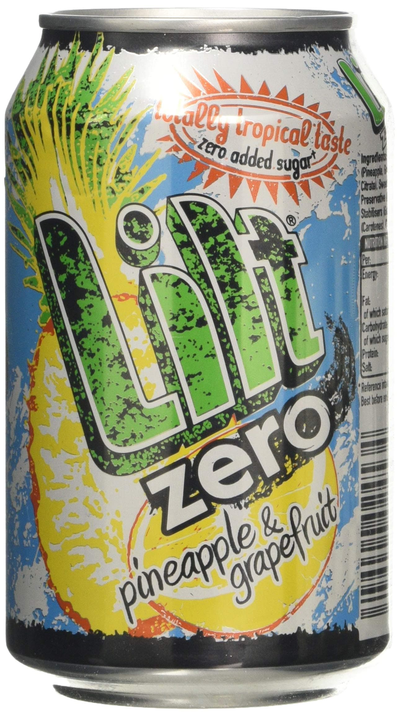 Lilt Zero Diet Soft Drink Can 330ml Ref A00700 - Pack 24