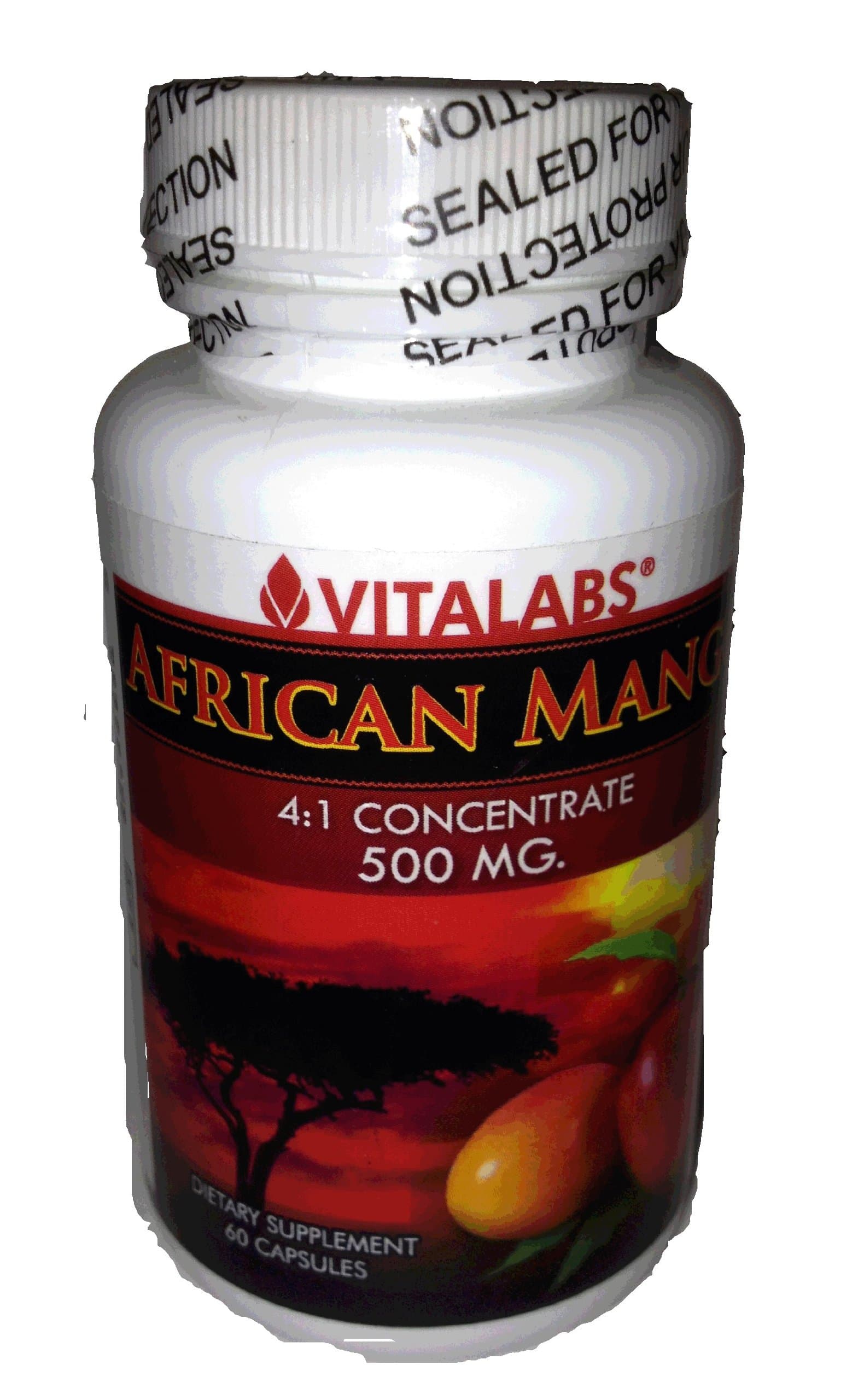 TOP SELLER!!! African Mango 4:1 Concentrate 500 MG. - Burn Fat & Increase Energy - 60 Day Supply