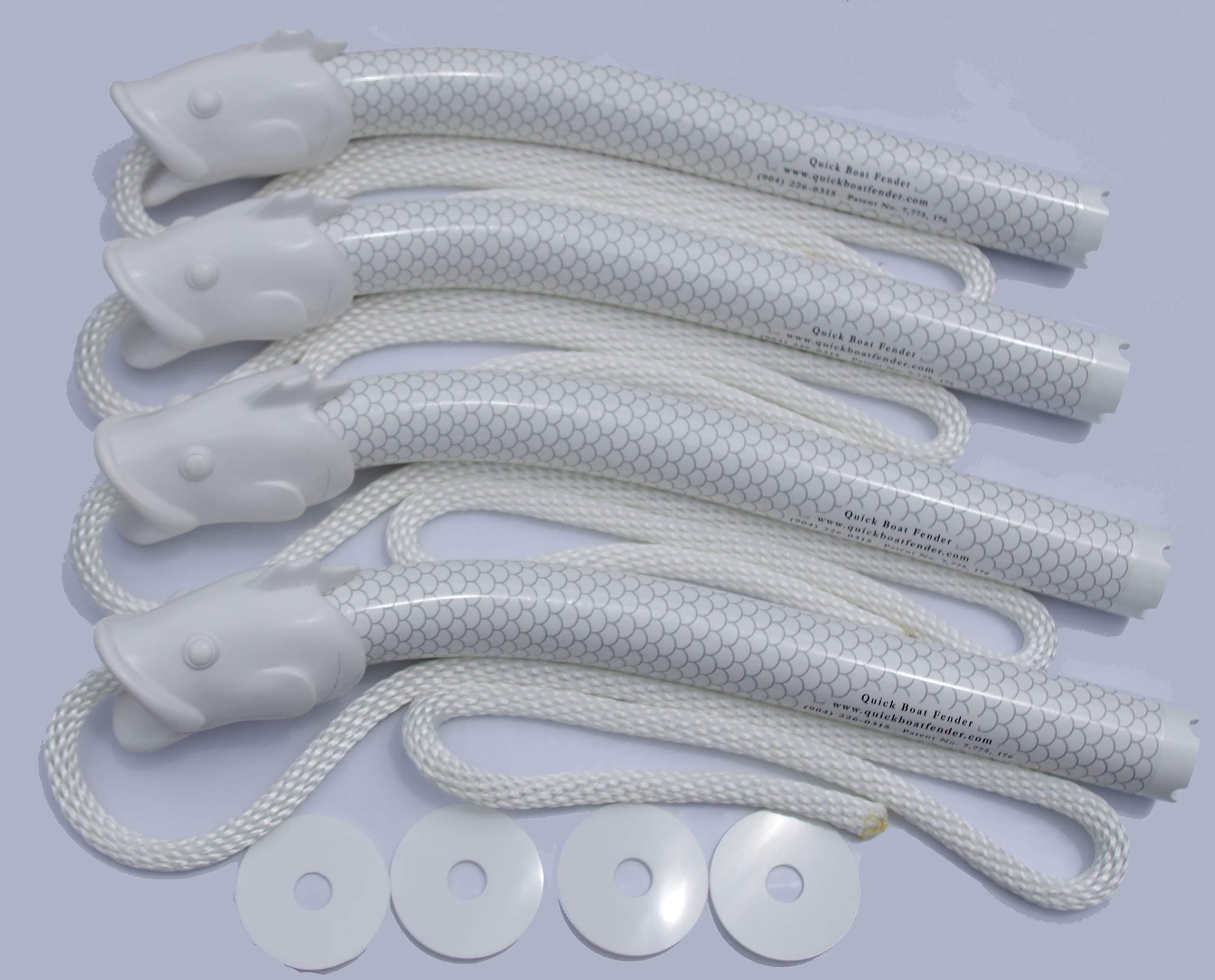 Quick Boat Fender (4 Kit - Adjustable Boat Fender Hanger