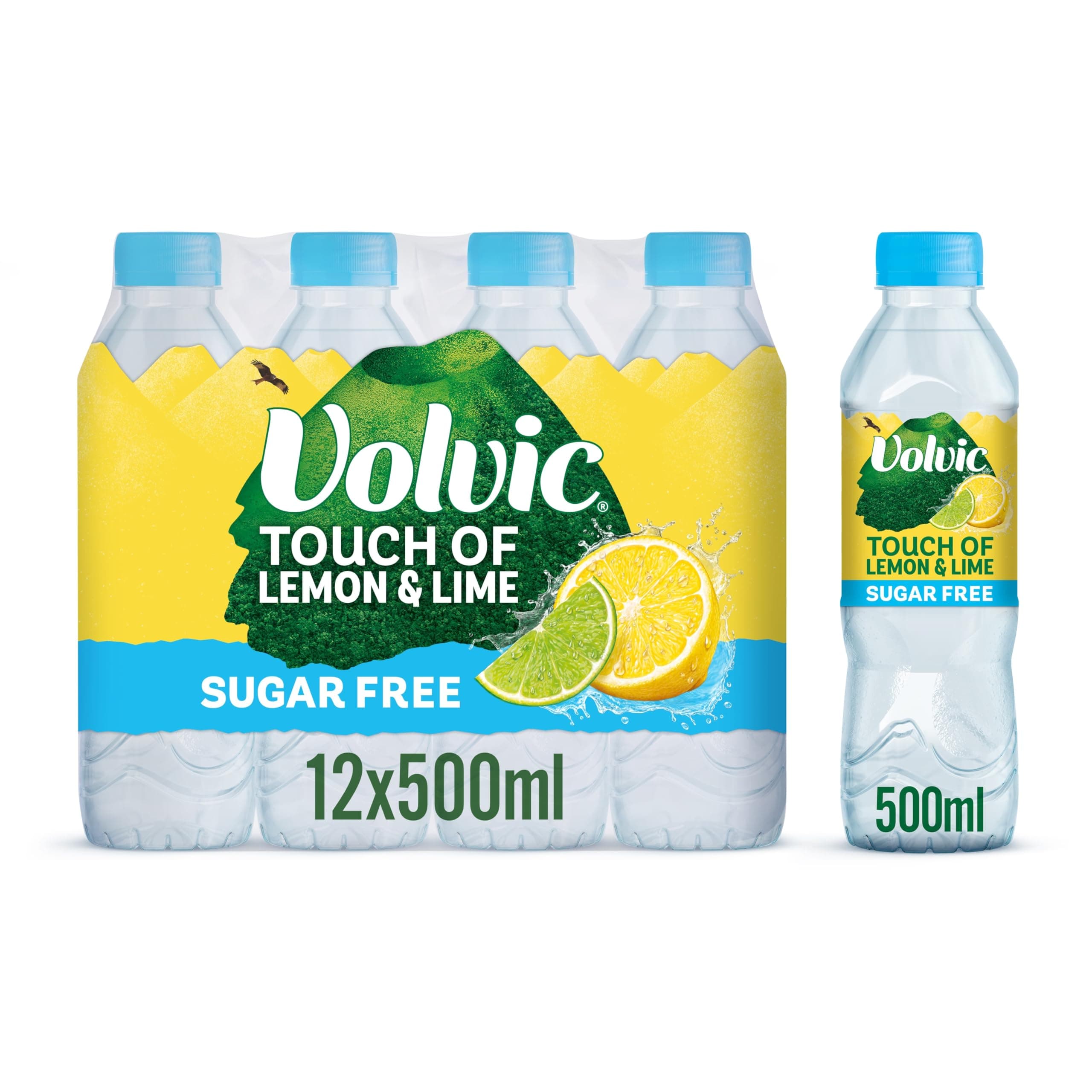 Touch of Fruit Lemon Sugar Free Still Flavoured Water Multipack 12 x 500ml