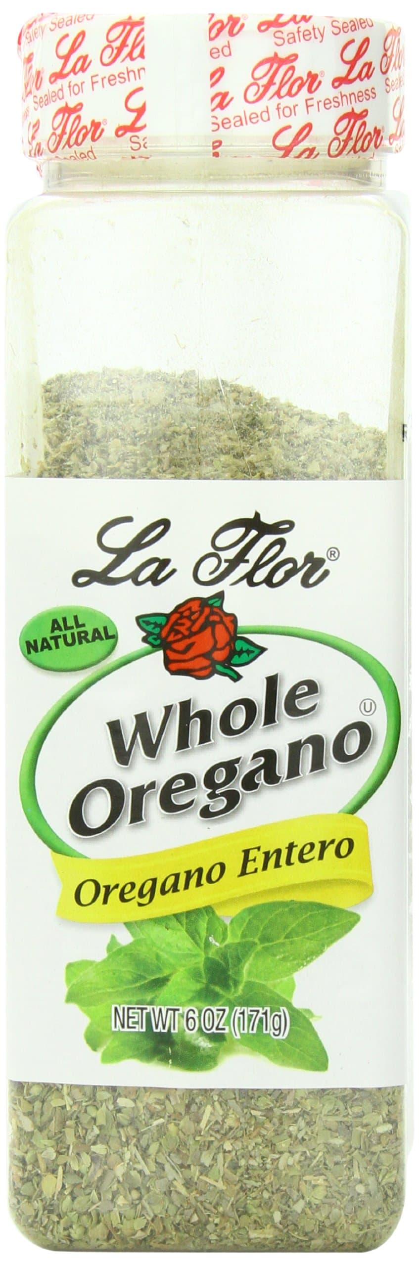 La Flor Spices Oregano Whole, 6 Ounce