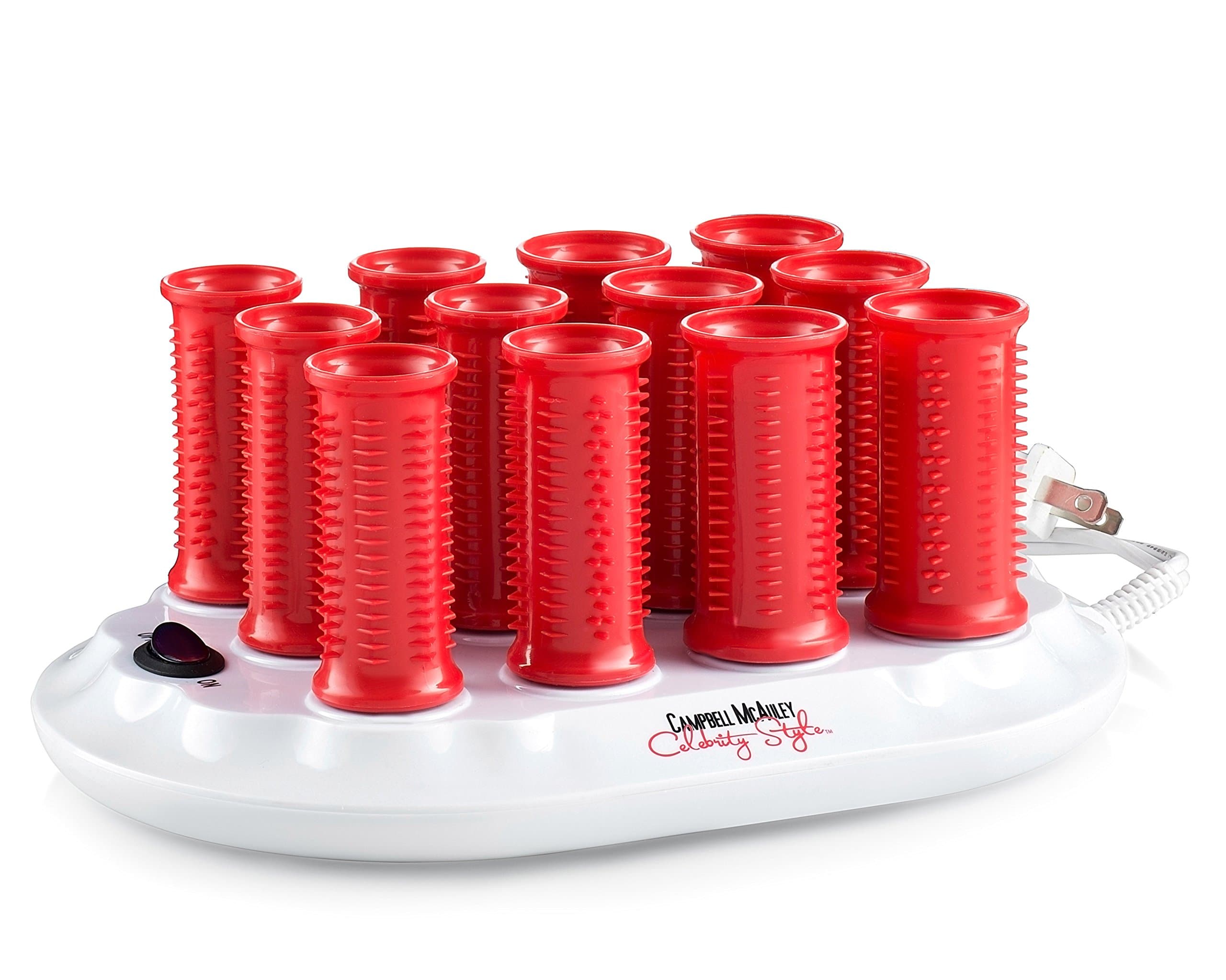 Hot Rollers - Ionic, Instant Heat, For Short and Long Hair 1 Inch Diameter; Set of 12 - Short