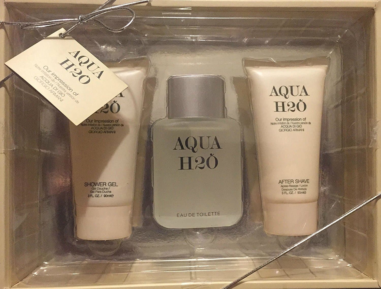 Aqua H2O 3pc Set by Preferred Fragrance