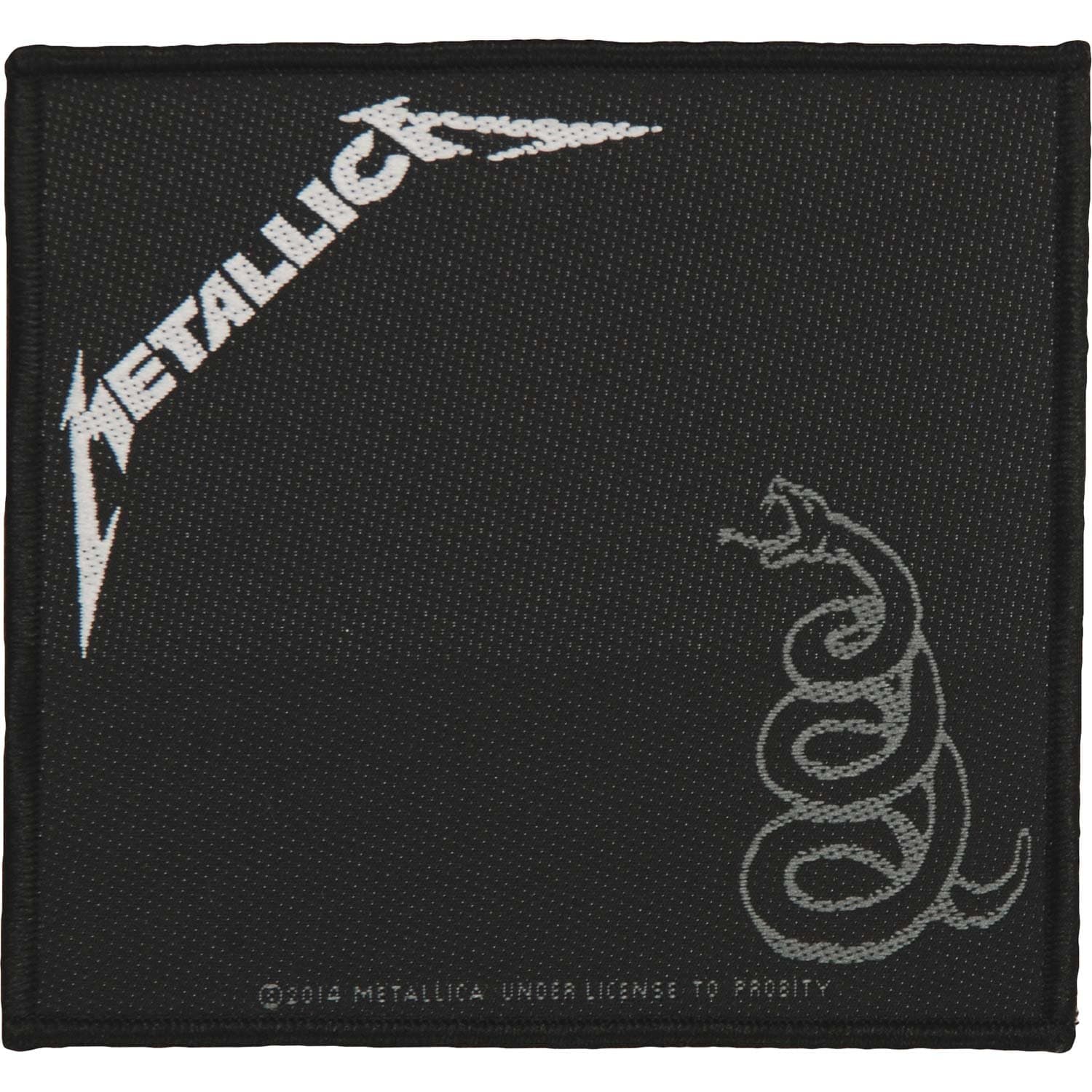 Metallica Black Album Patch Black