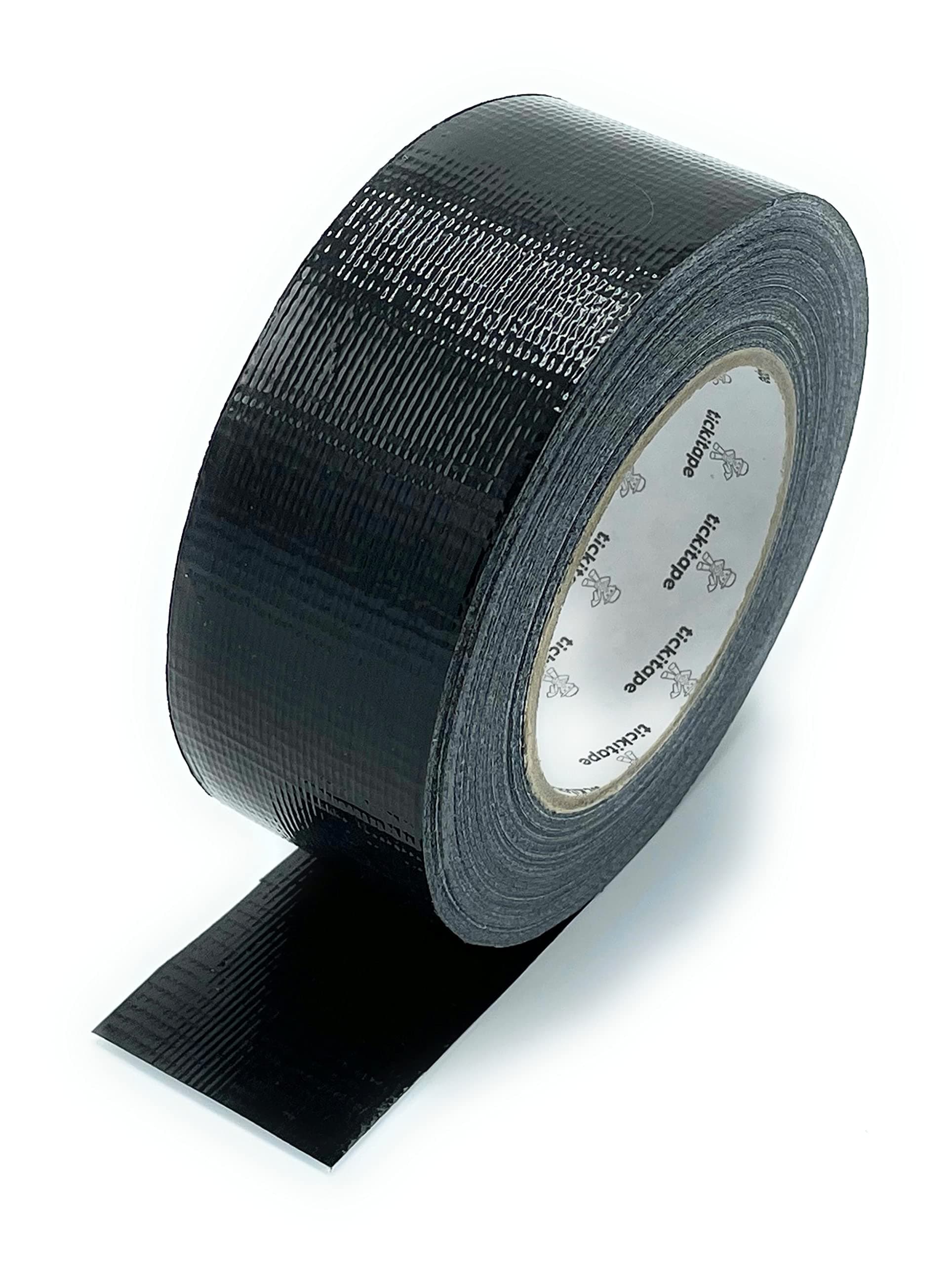 Black gaffa single sided carpet tape 50 mtr roll