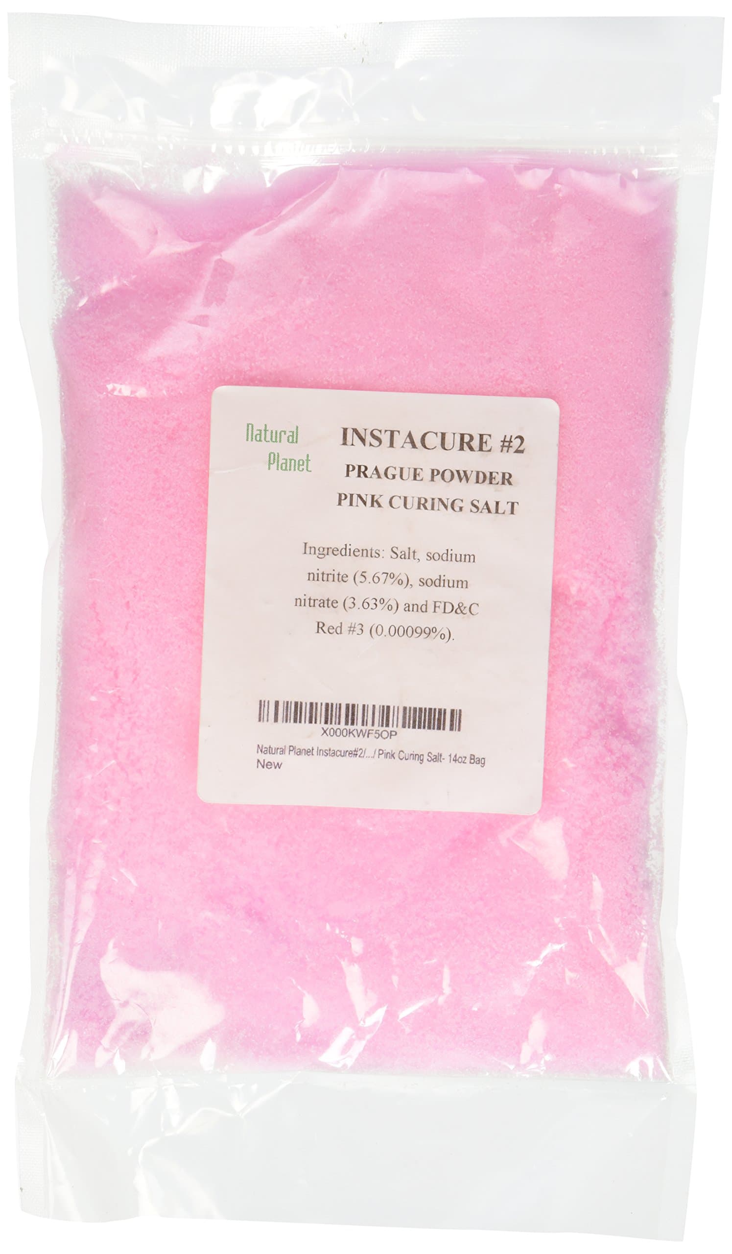 Your Natural Planet Instacure#2/ Prague Powder#2/ Pink Curing Salt- 14oz Bag