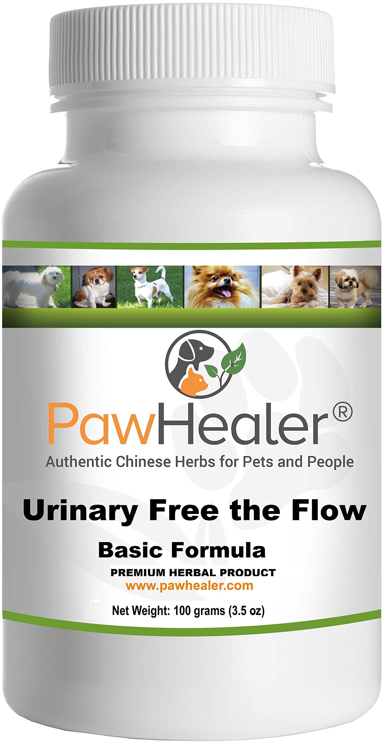 Urinary Free The Flow-Basic - Bladder Stones Dogs - Natural Remedy Stone Prevention in Dogs - 100 grammes-Herbal Powder - mix into food... ...