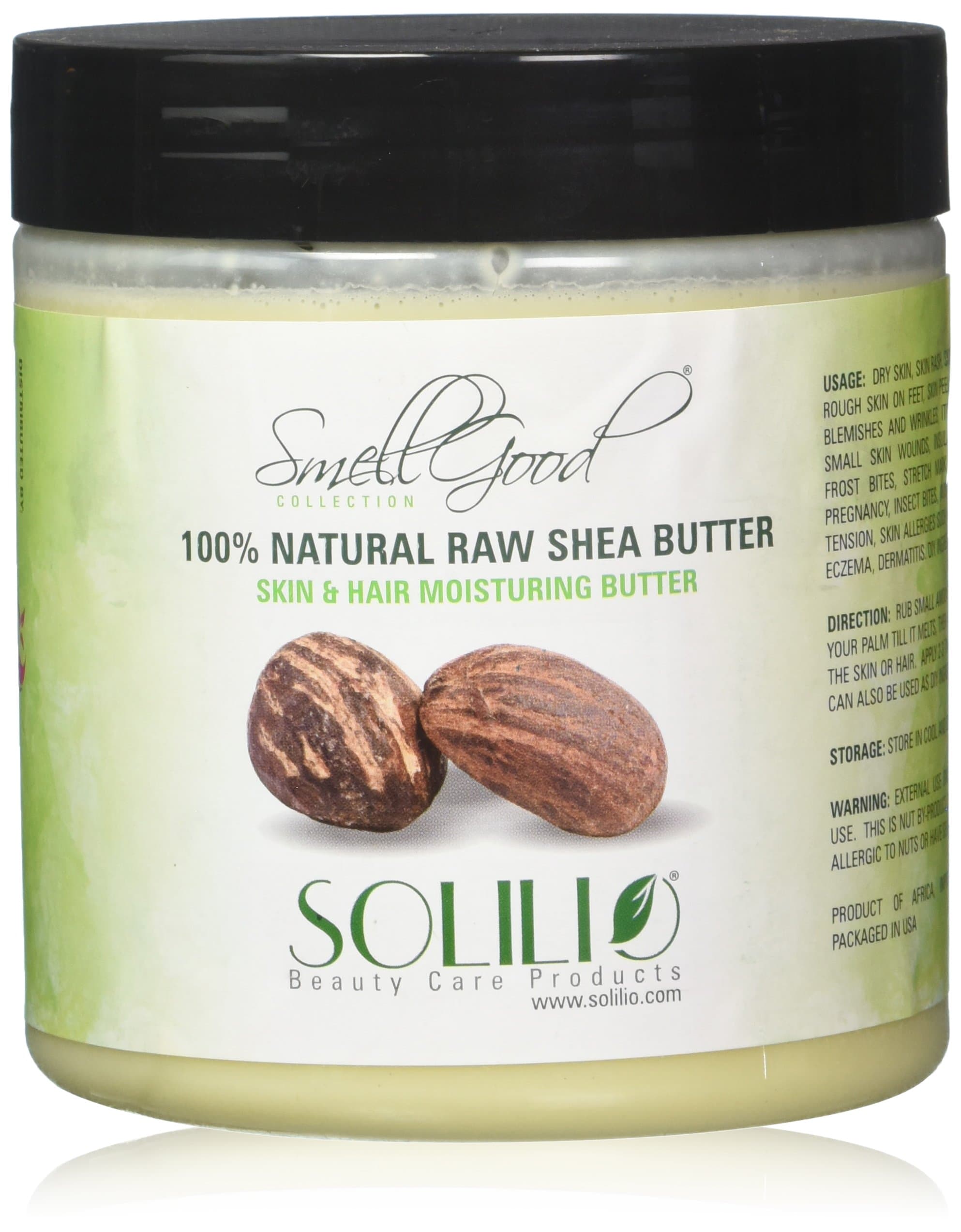 3 Pack African Shea Butter 16oz Ivory