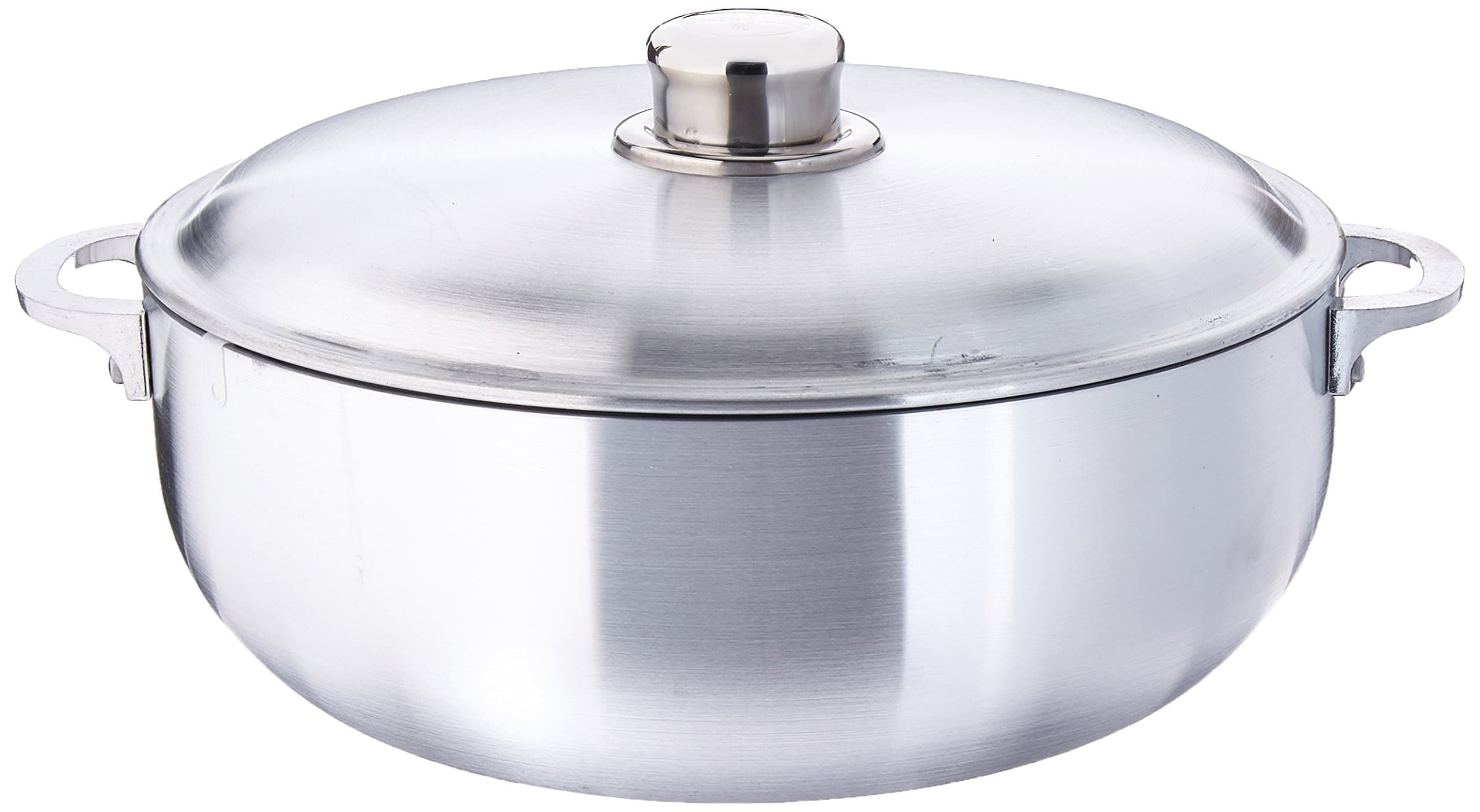 Aluminum Caldero Stock Pot, 6.7 Quart