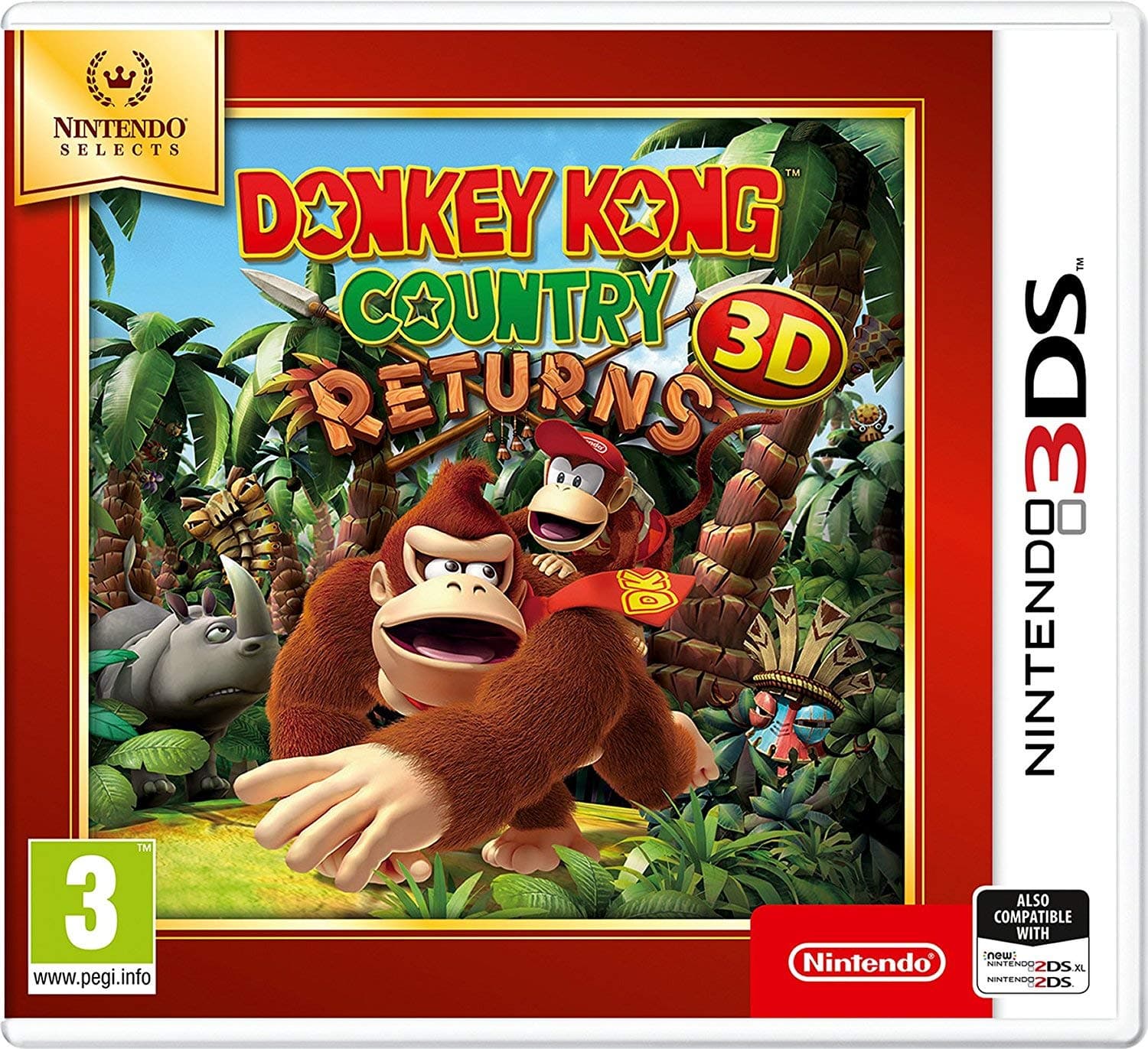 Nintendo Selects - Donkey Kong Country Returns (Nintendo 3DS)