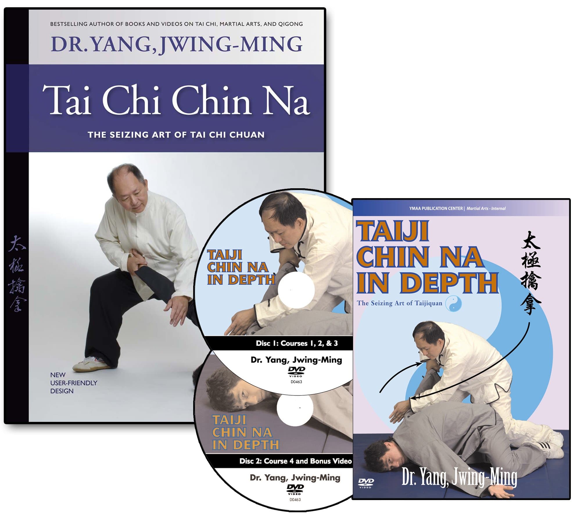 - Bundle: Tai Chi Chin Na (Joint Locks) DVD and book - YMAA Qin Na / Kung Fu 2-DVD set by Dr. Yang, Jwing-Ming