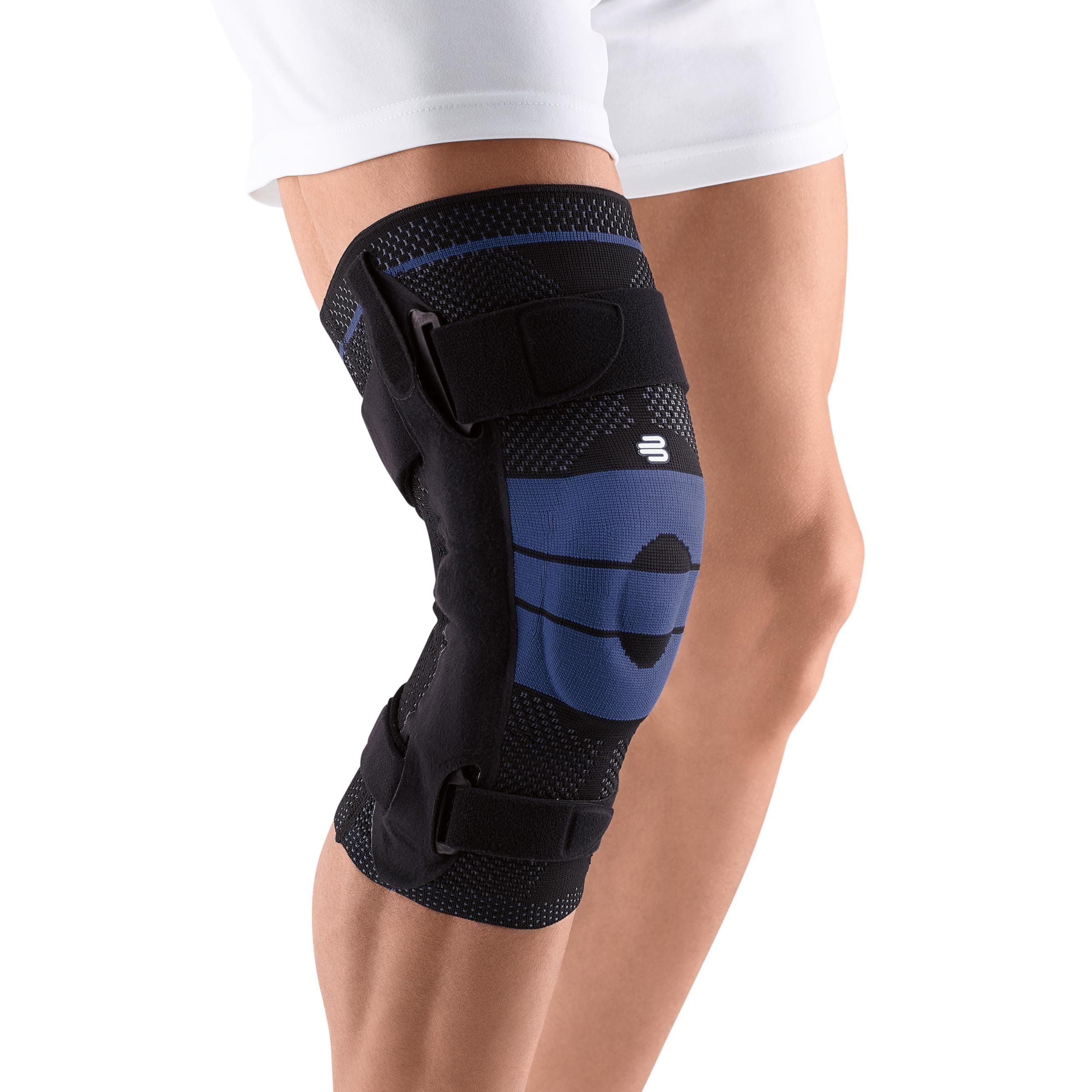Bauerfeind - GenuTrain S - Hinged Knee Brace Support - Advanced Stability of the knee joint - Right Knee - Size 3 - Color Black
