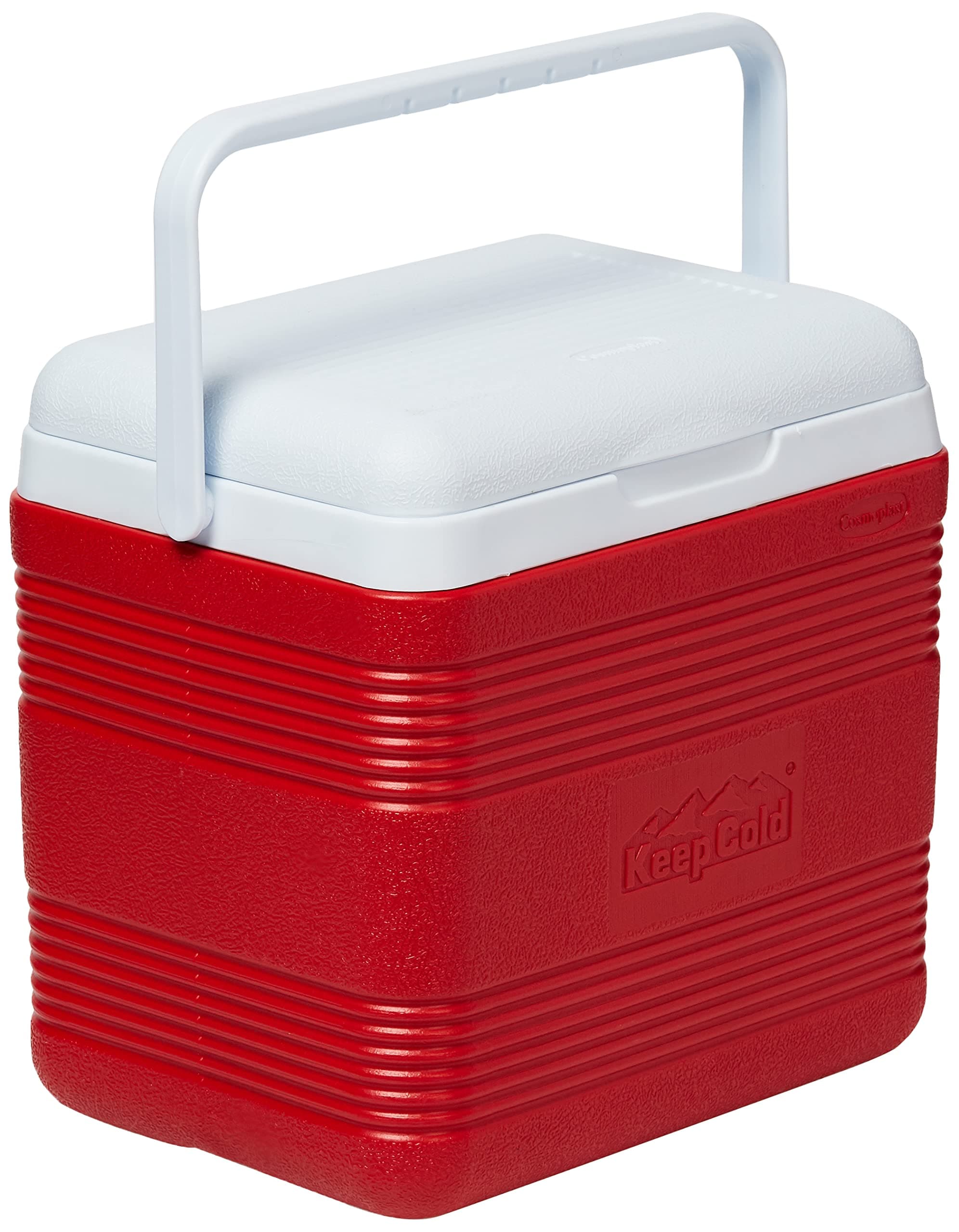 Cosmoplast MFIBXX068RD Keep Cold Plastic Cooler Icebox Deluxe 18 Liters