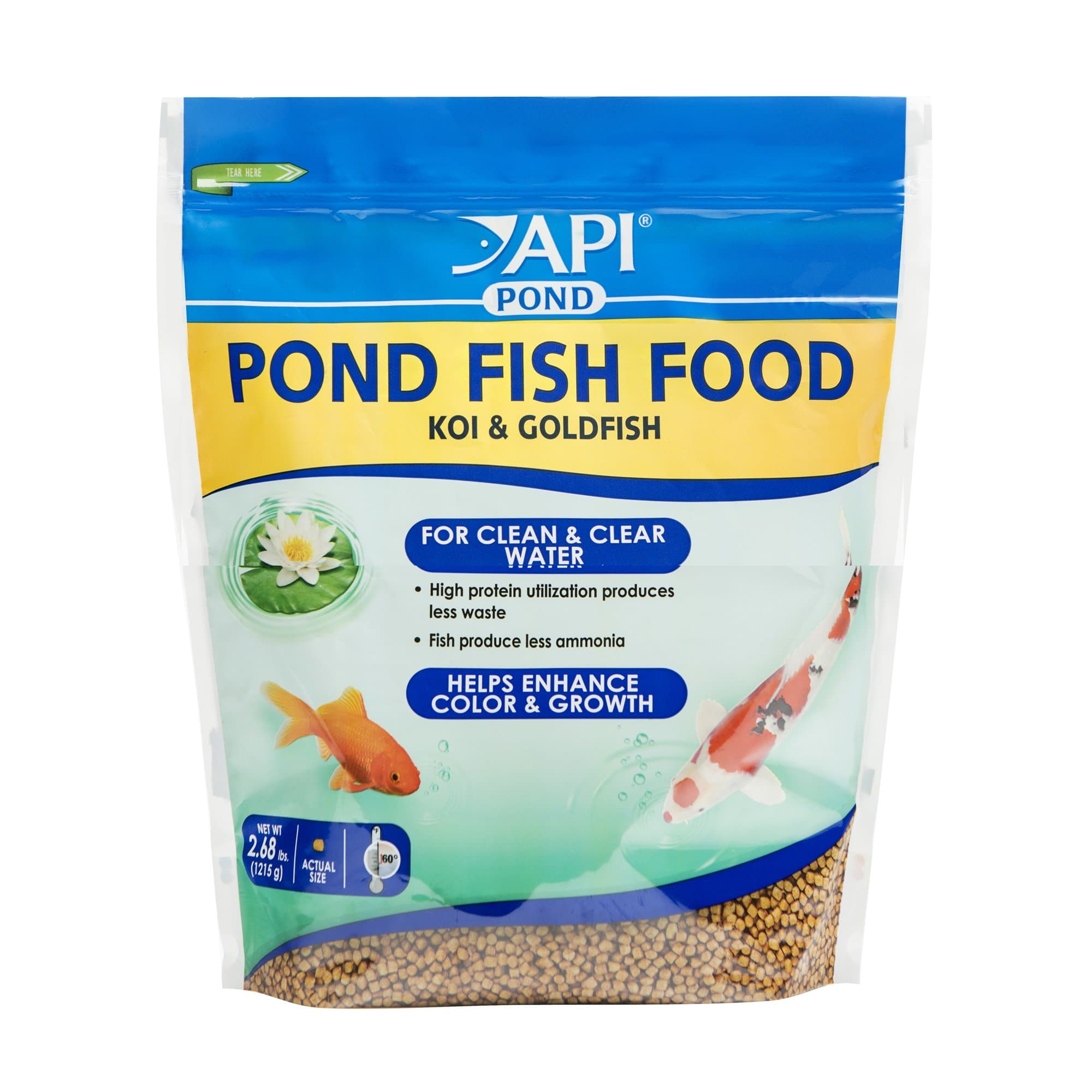 POND FISH FOOD Pond Fish Food 2.68-Pound Bag