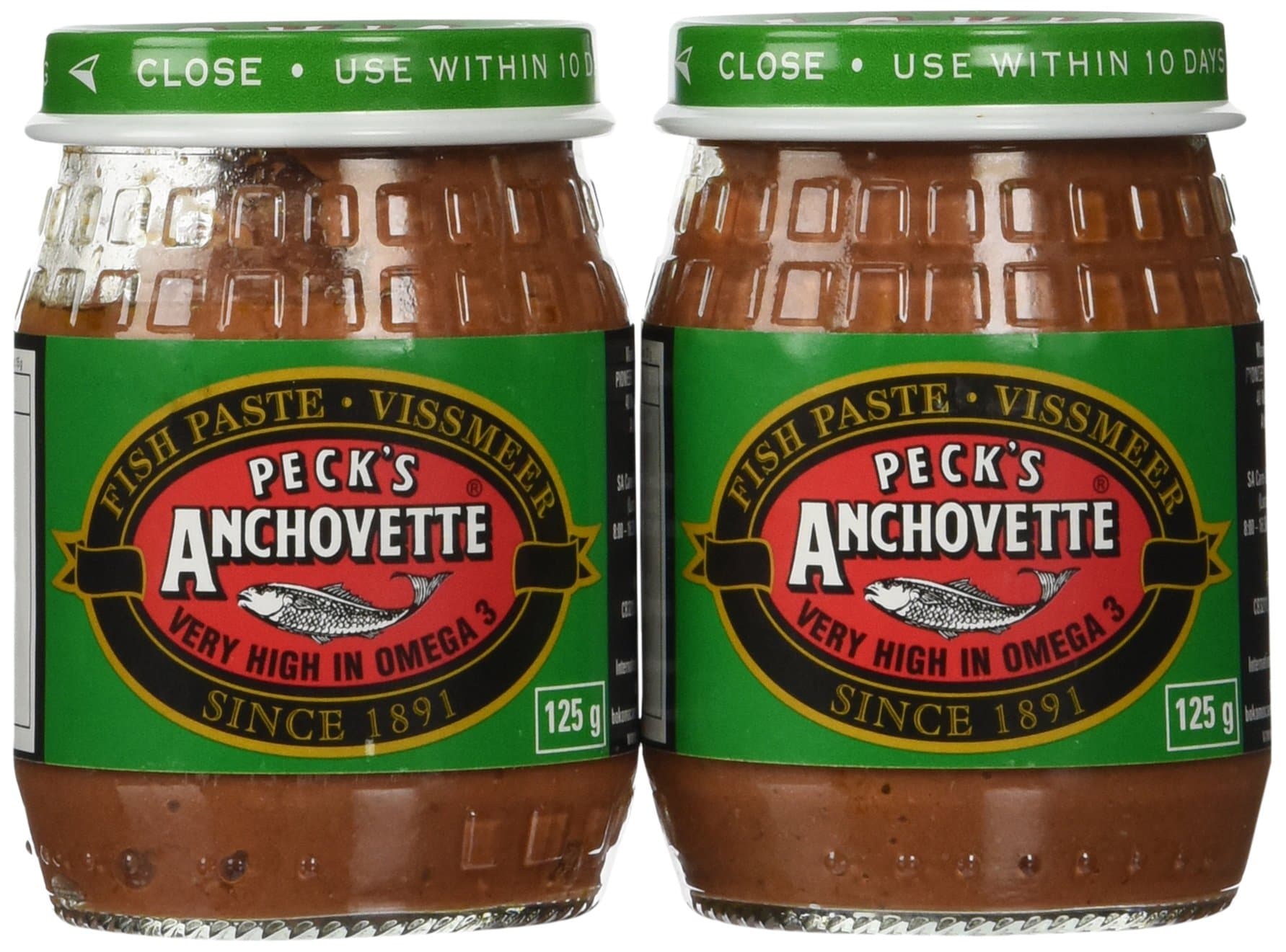 Pecks Peck's Anchovette 125G (2 Pack)