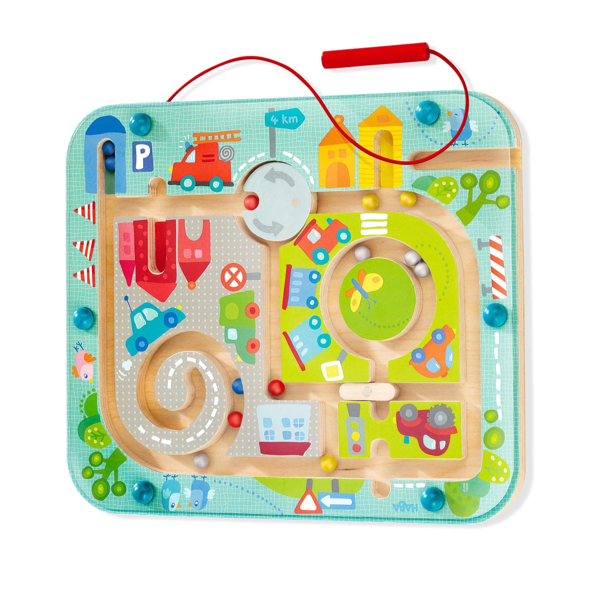 301474 Town Maze Magnetic Game