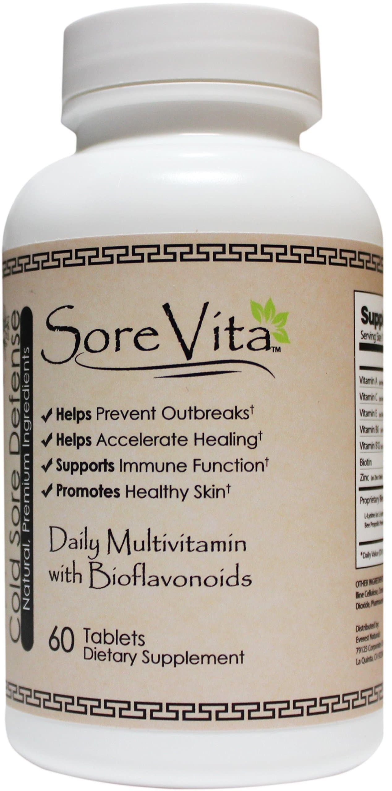 SoreVita Multivitamins for Cold Sores