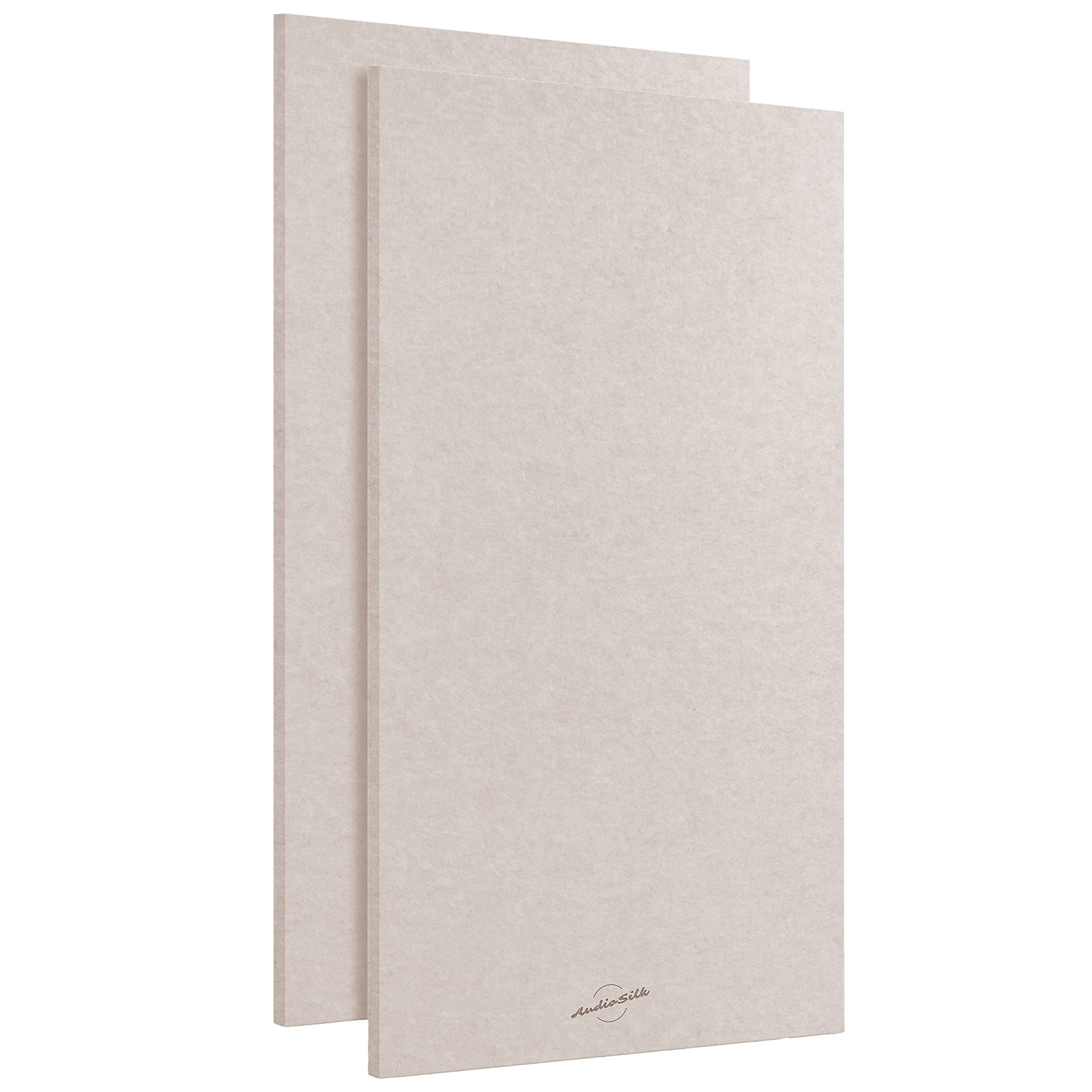 Acoustic Panels, 2 Pack, Large, 46" x 23", Natural