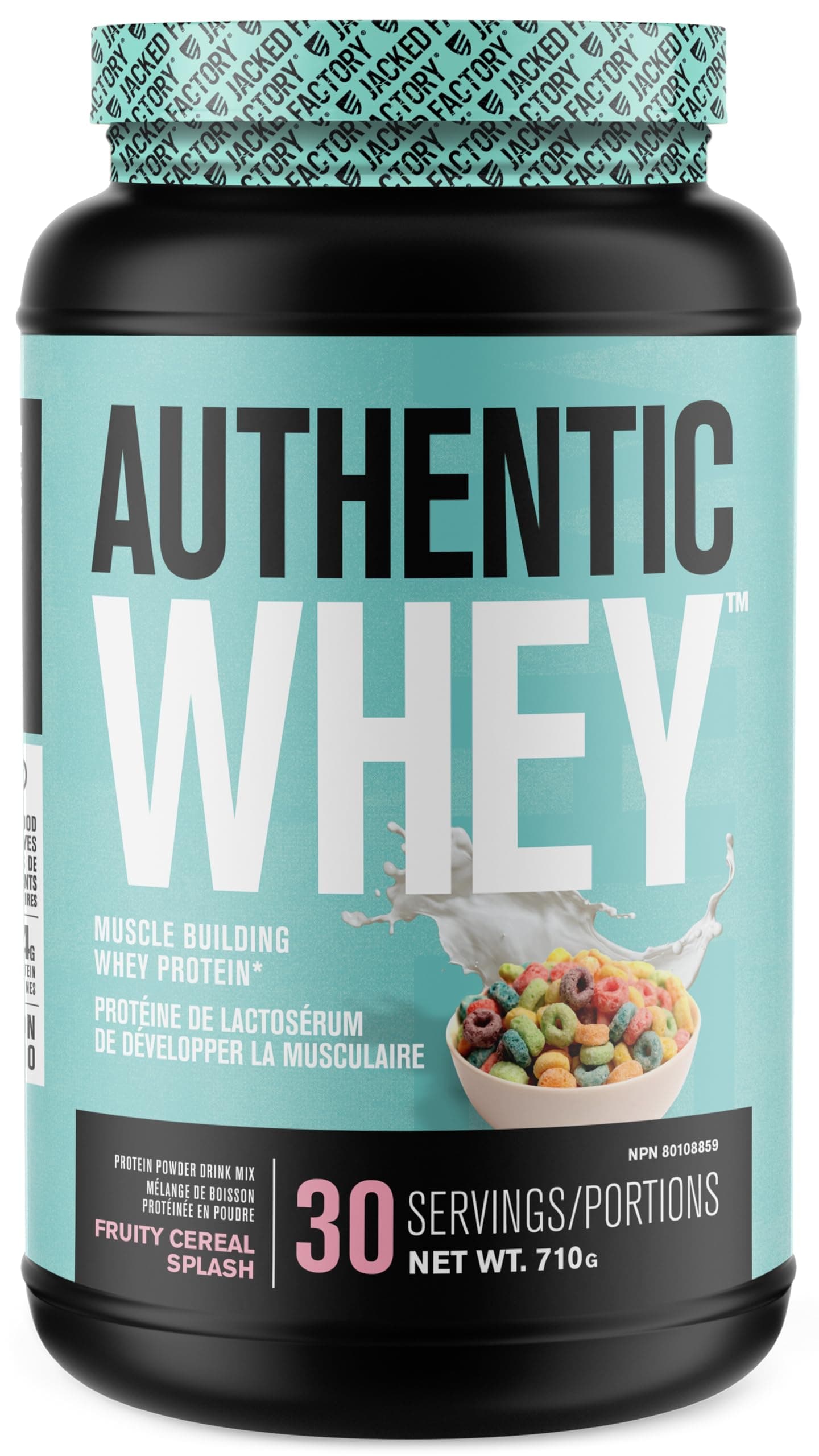 Jacked Factory Authentic Fruity Cereal Splash Whey 30 SRV