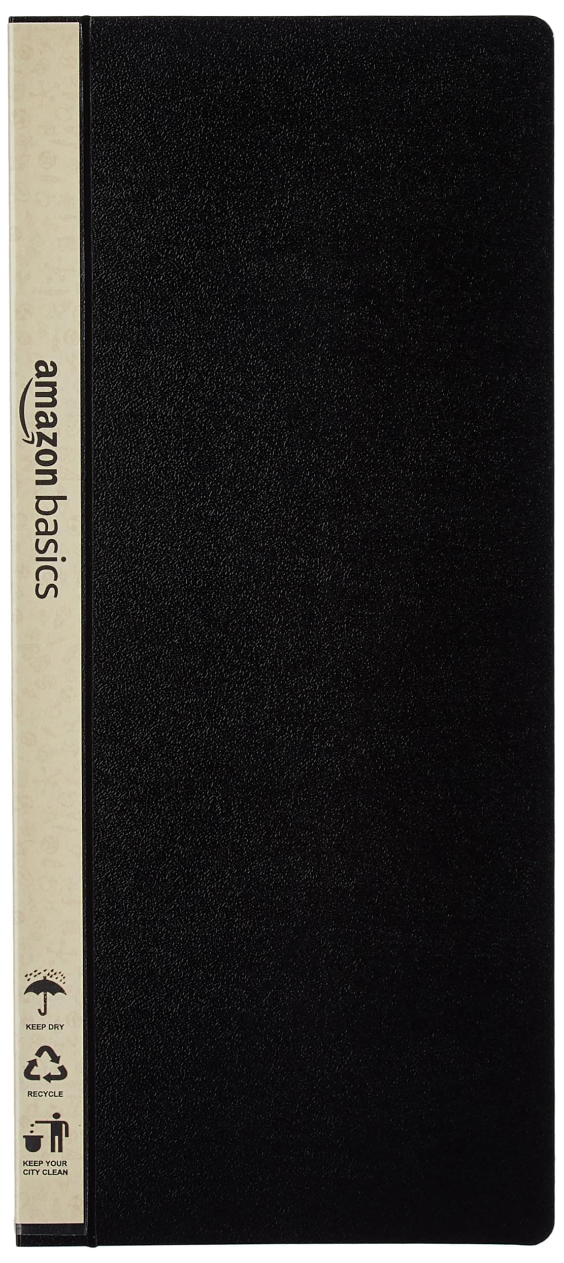 Amazon Basics PVC Card Holder, 240 Pockets for 480 Cards Business/Visiting/Debit/Credit/Name Id Card Holder Book Cash Organizer File