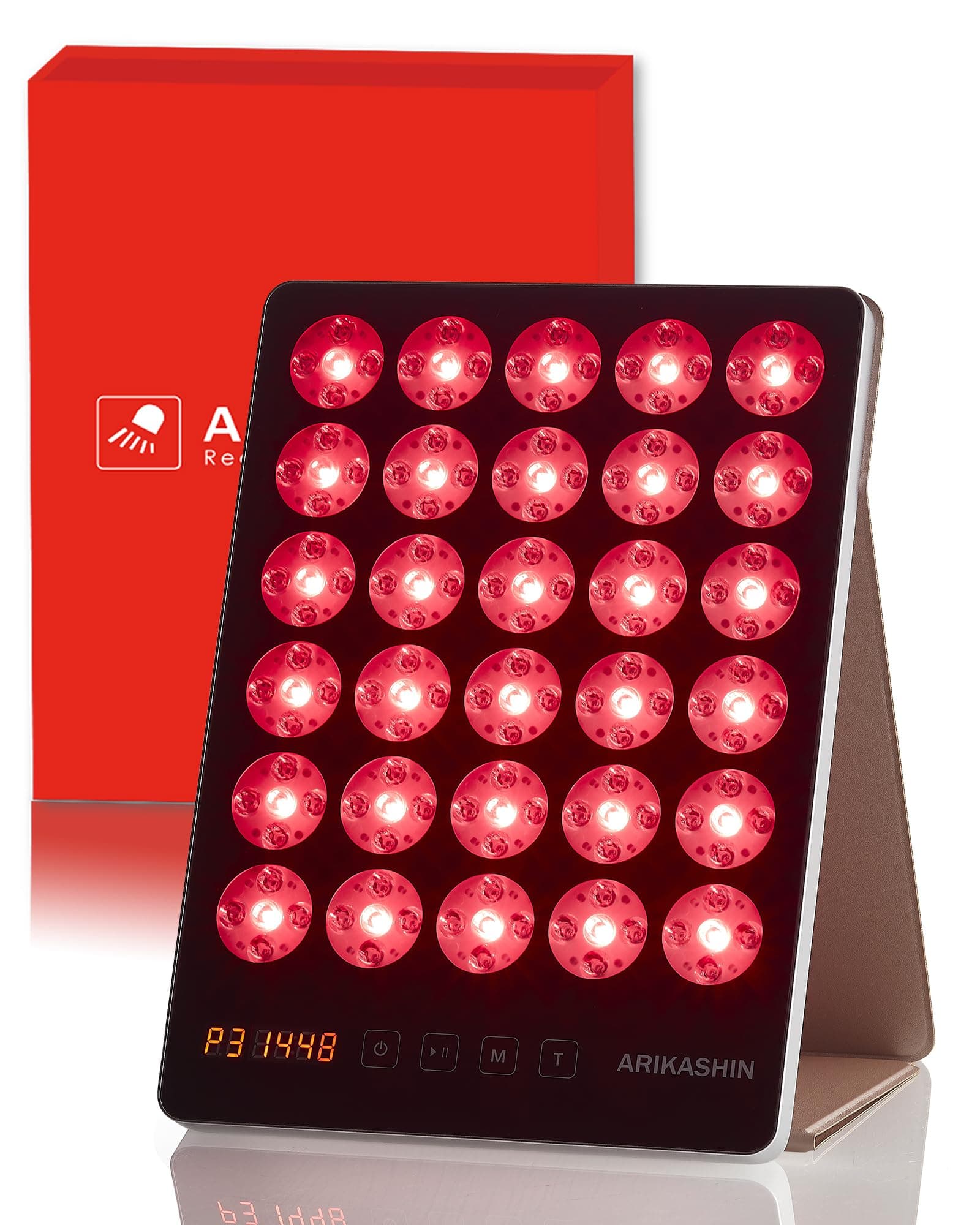 Red Light Therapy Panel Deep 660nm and Near-Infrared 940nm LED Light Combo for Skin Beauty