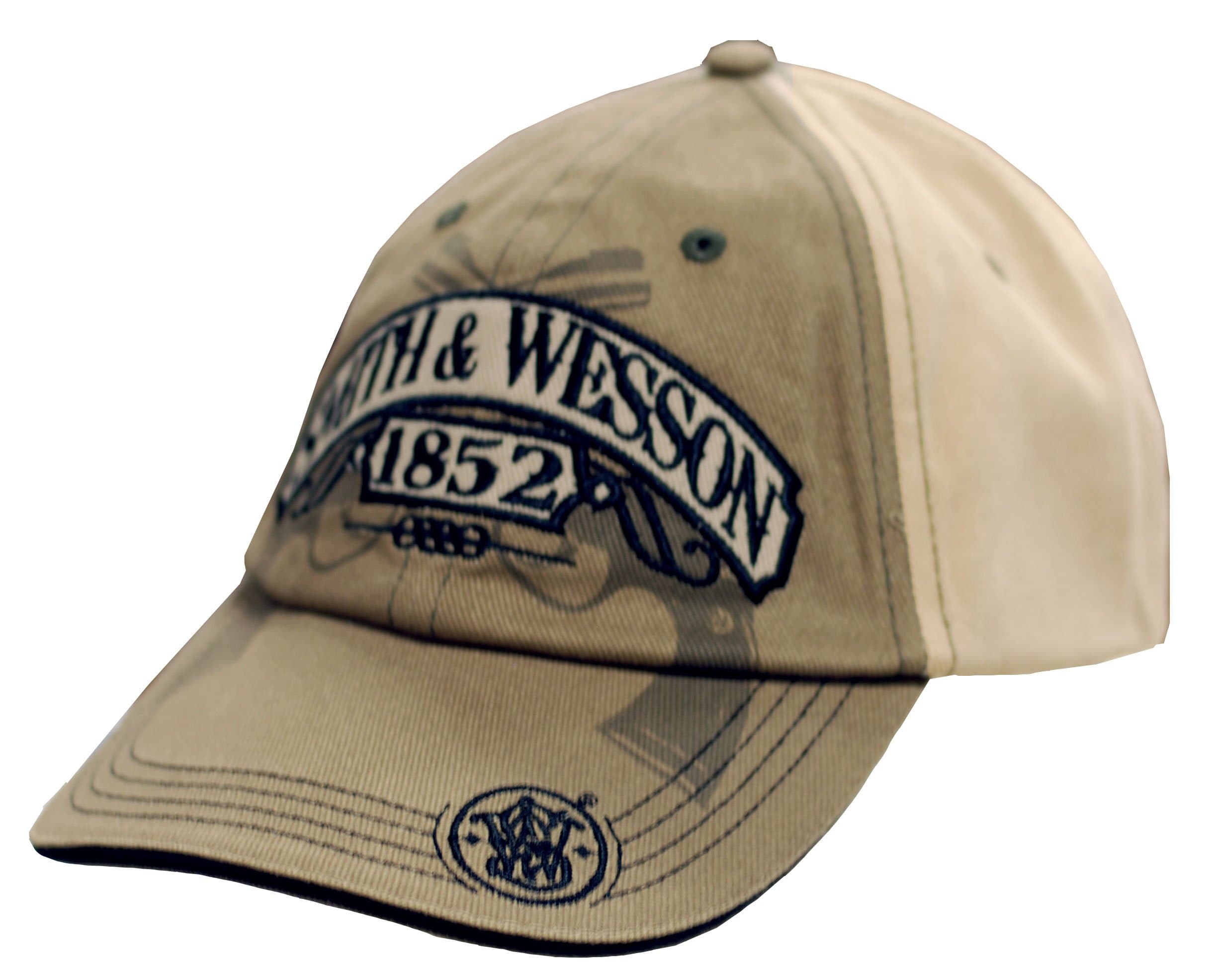 Smith & Wesson Men's Two Tone Khaki & Tan Cap
