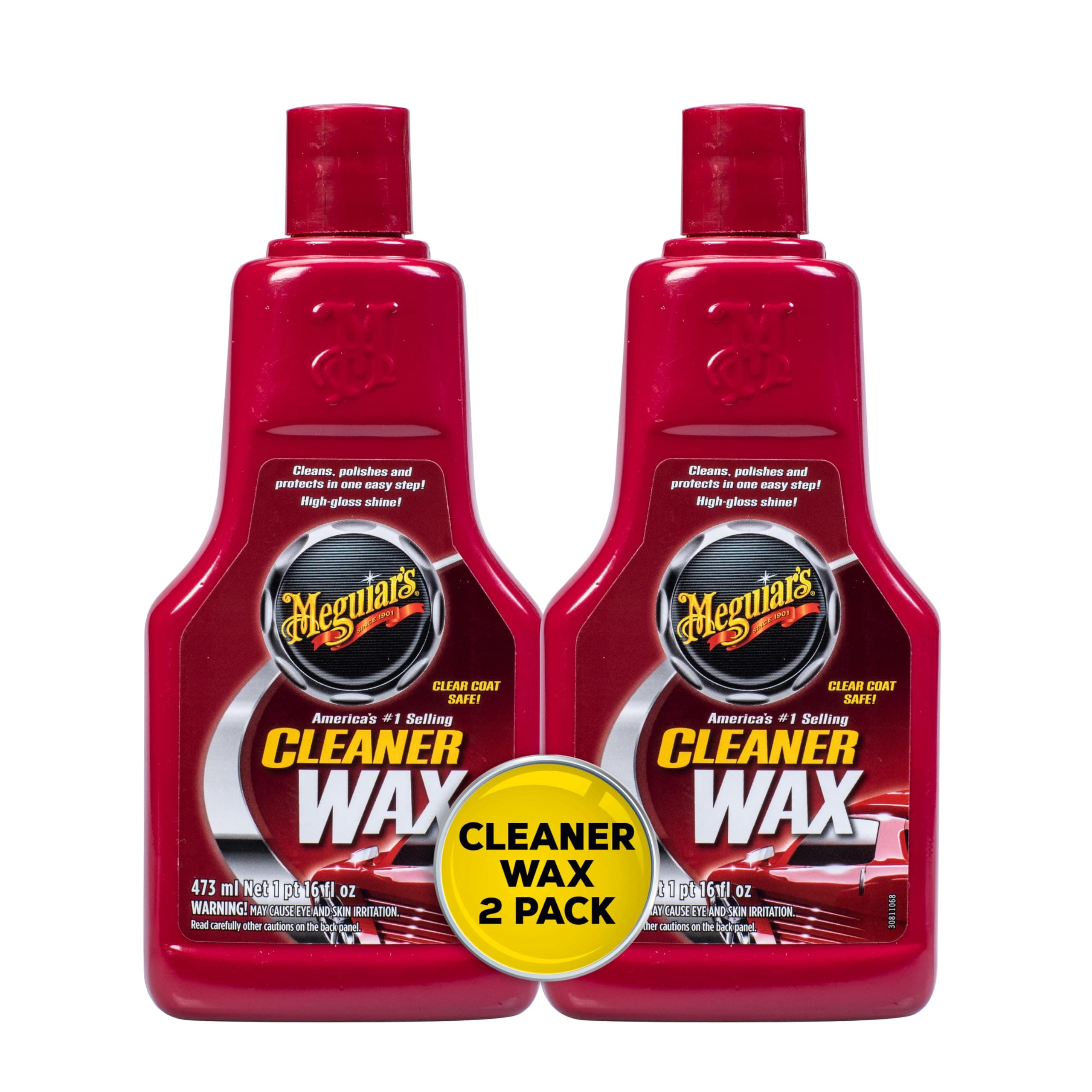 Meguiar's Cleaner Wax | 16 Oz Bottle | Pack of 2