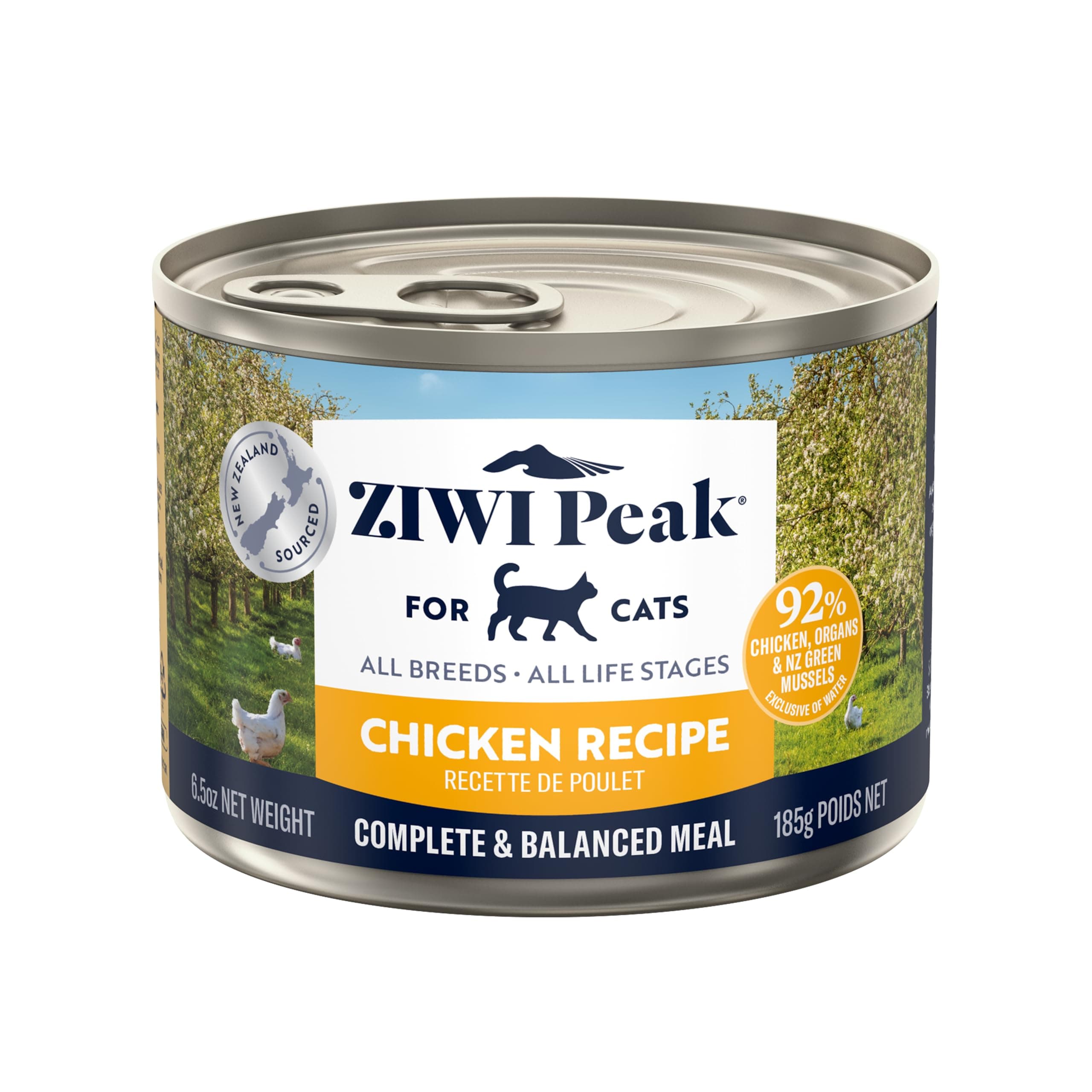 ZIWI Cat Can, Free-Range Chicken, 6.5 oz (185 g)