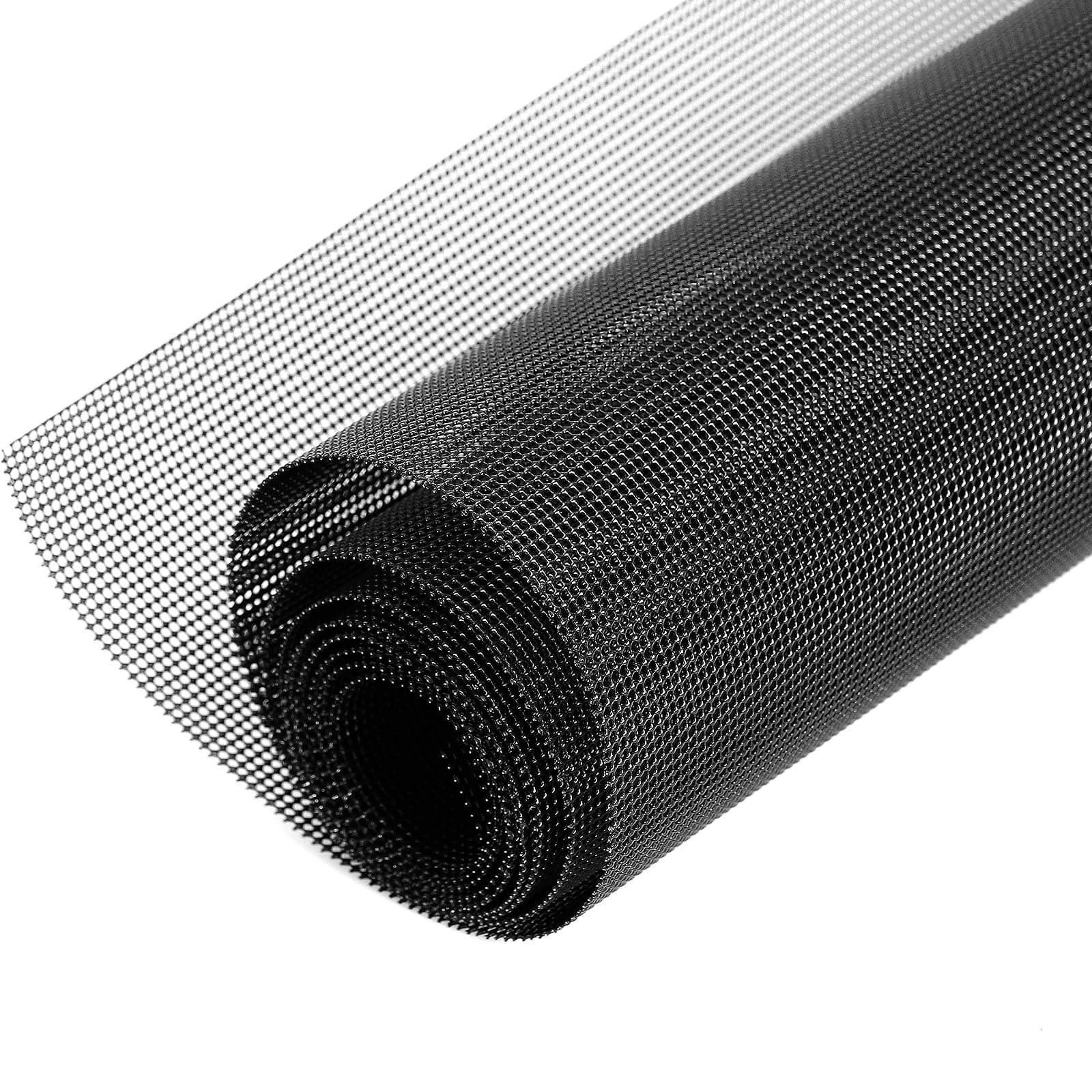 Wire Mesh 304 Stainless Steel Woven Wire Mesh Air Vent Mesh Garden Fence Roll Car Vehicle Grille PVC Coated Pet Screen (150cm x 33cm) Hole Size 1mm